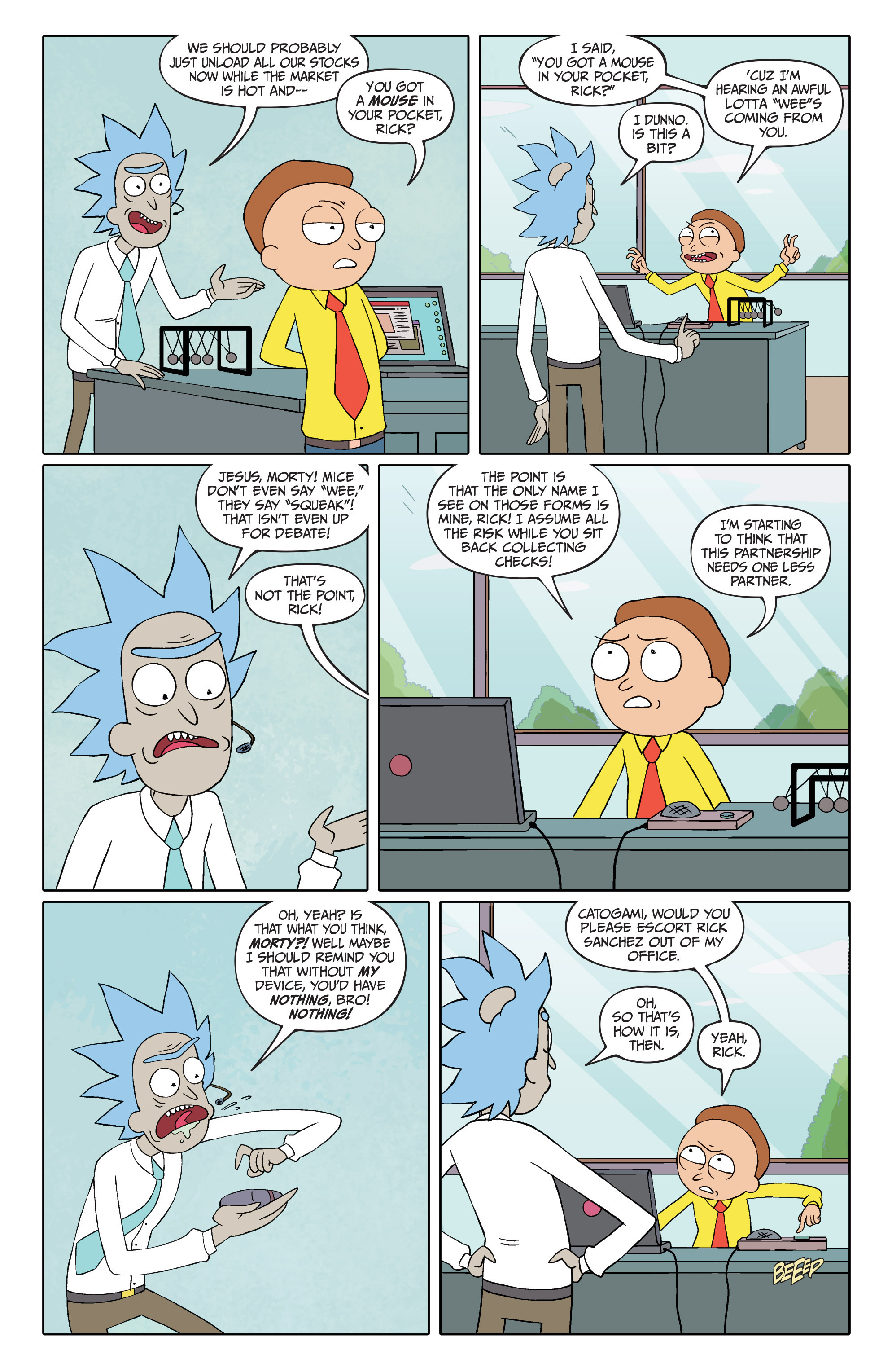 Read online Rick and Morty comic -  Issue #1 - 14