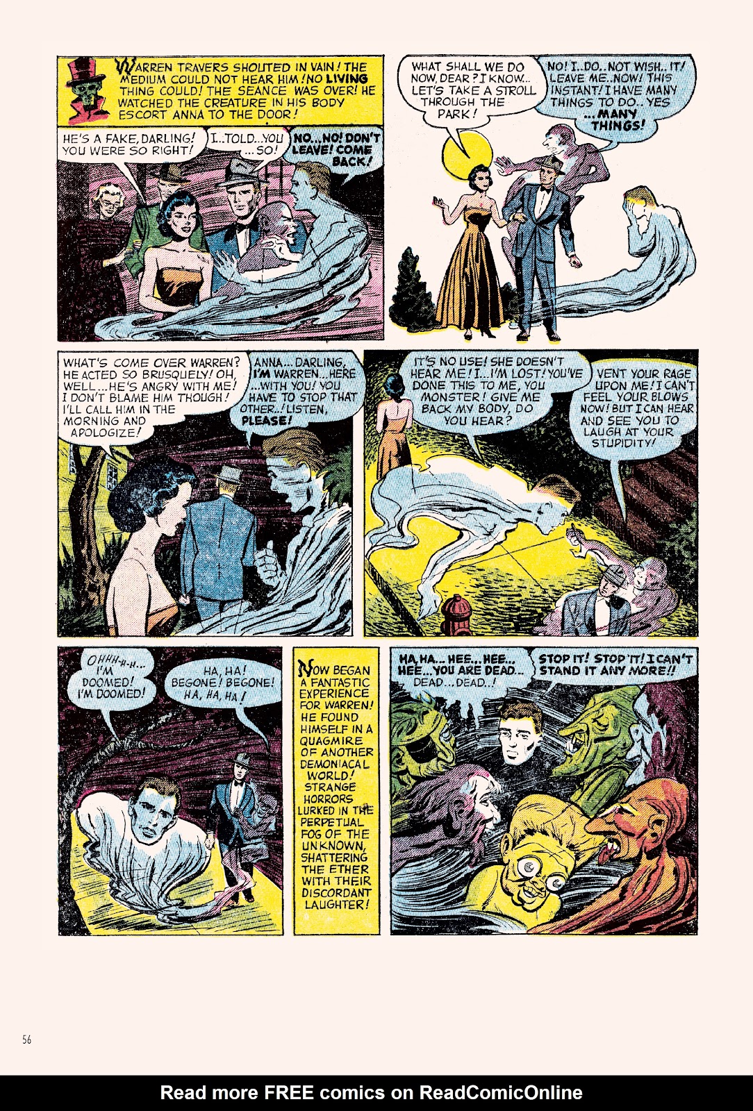 Classic Monsters of Pre-Code Horror Comics: Ghosts issue TPB - Page 57