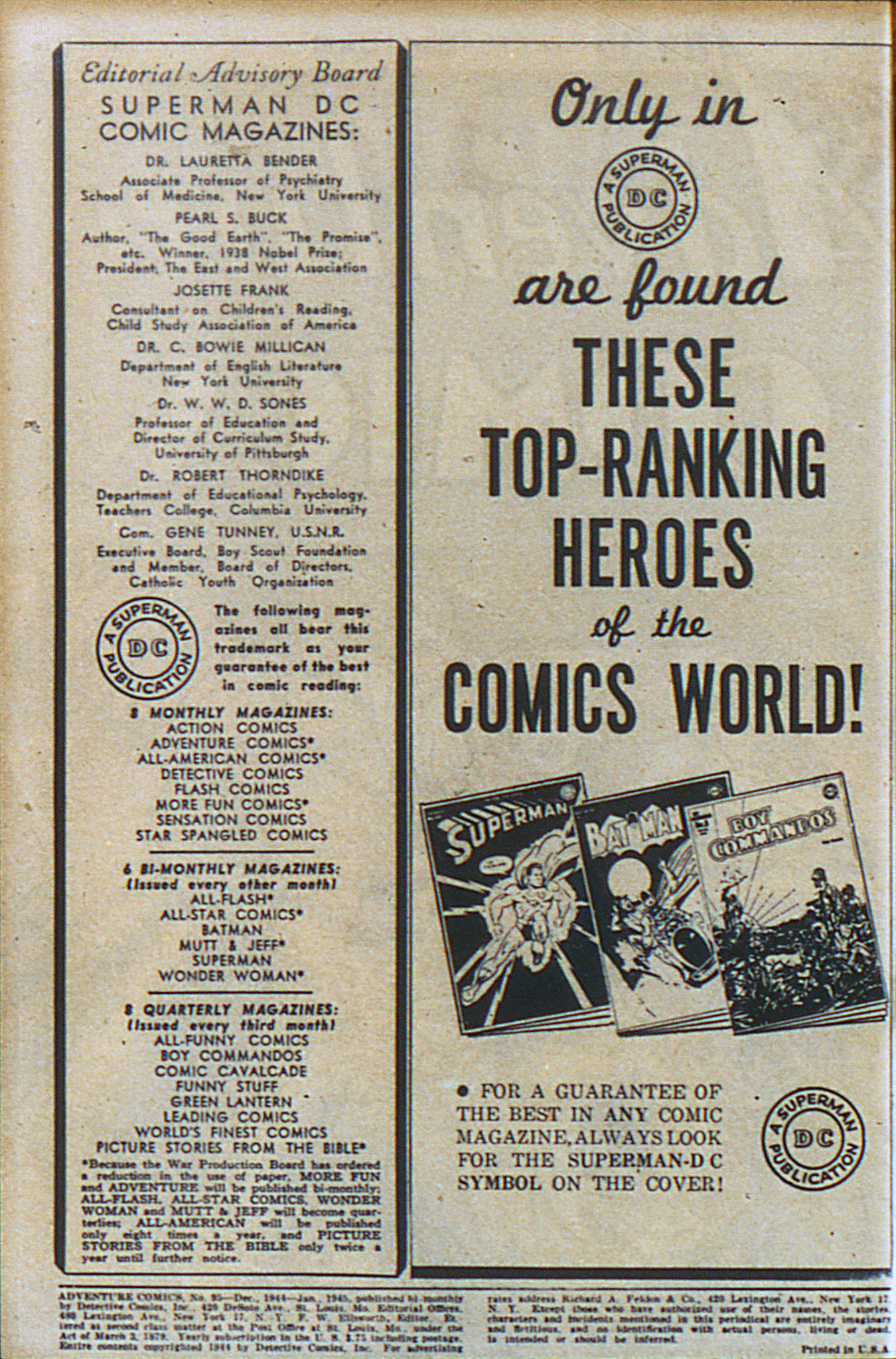Read online Adventure Comics (1938) comic -  Issue #95 - 3