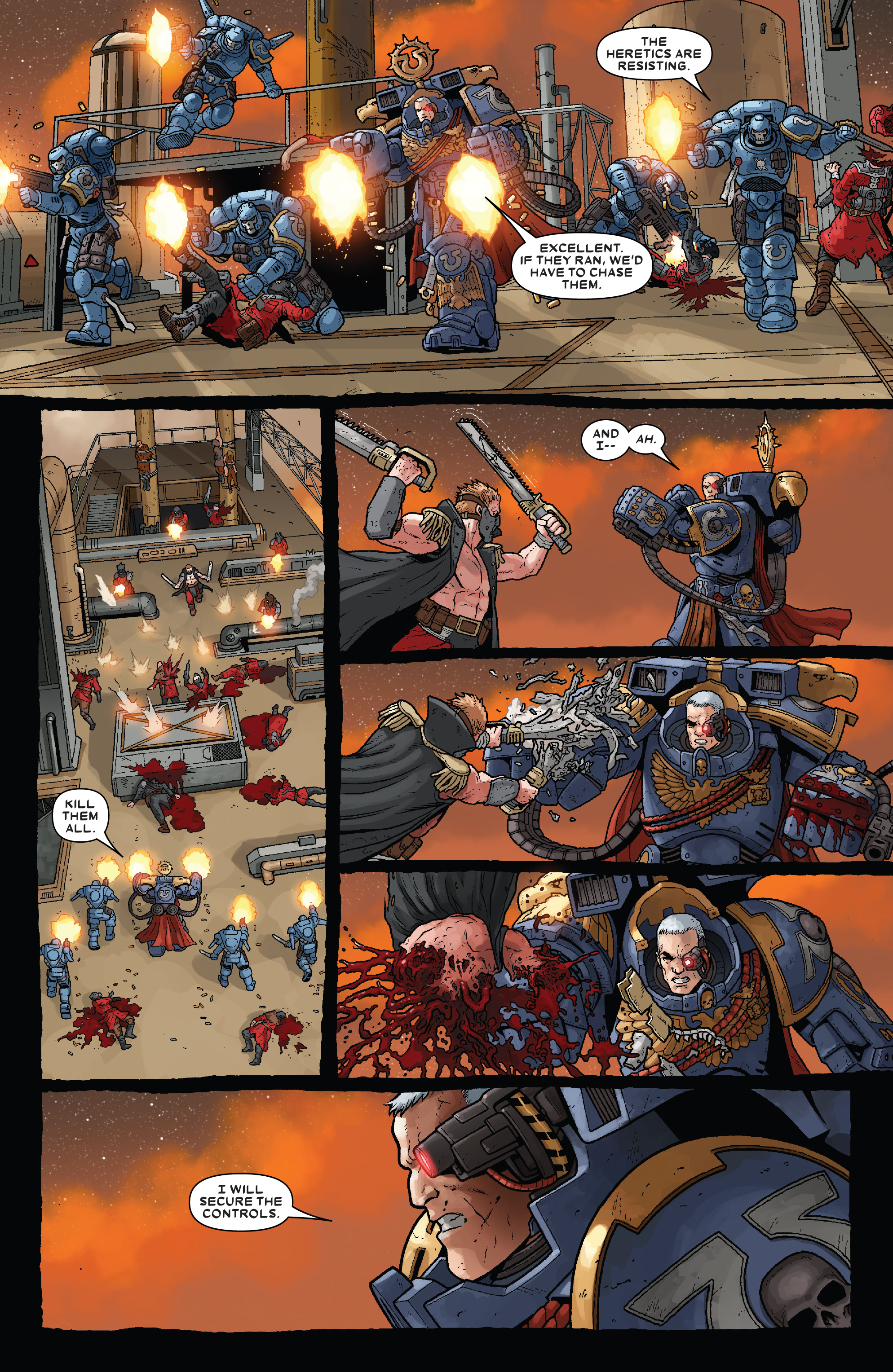 Read online Warhammer 40,000: Marneus Calgar comic -  Issue #3 - 6