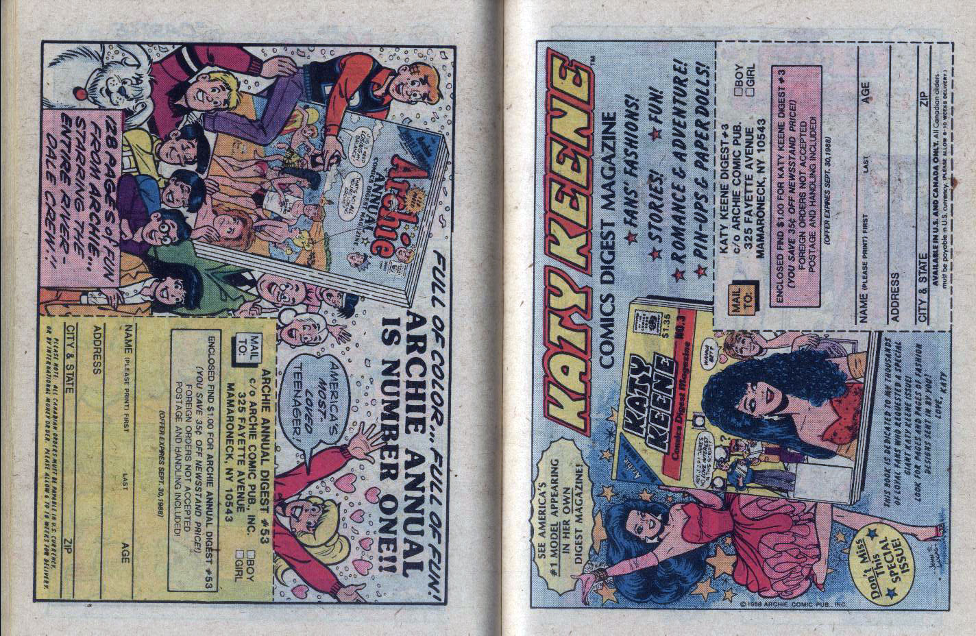 Read online Archie...Archie Andrews, Where Are You? Digest Magazine comic -  Issue #63 - 58