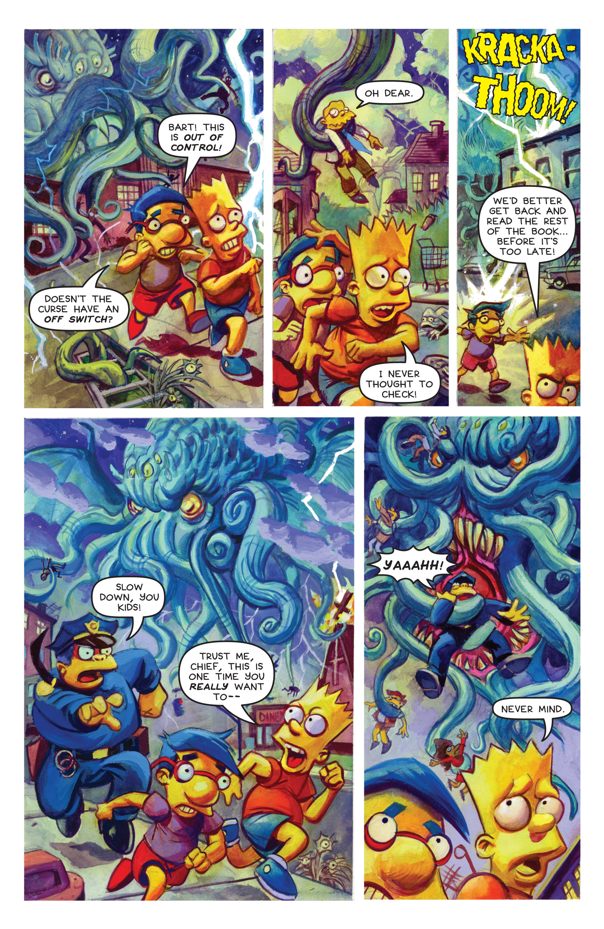 Read online Treehouse of Horror comic -  Issue #19 - 37