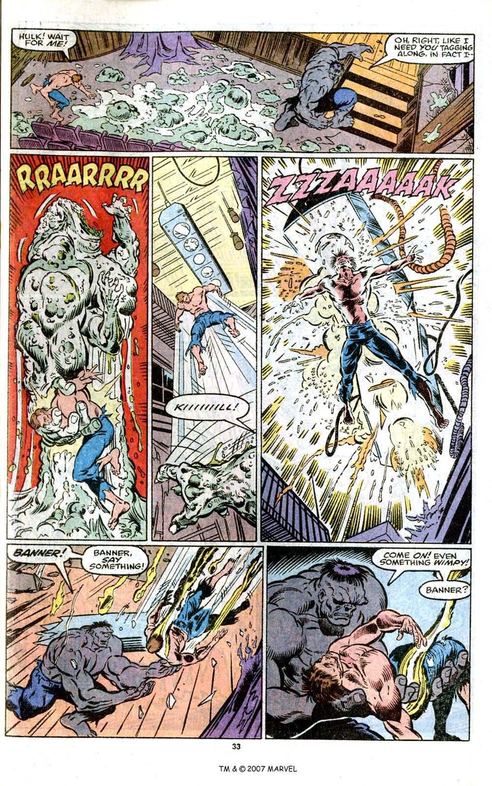 Read online The Incredible Hulk (1968) comic -  Issue # _Annual 1990 - 35
