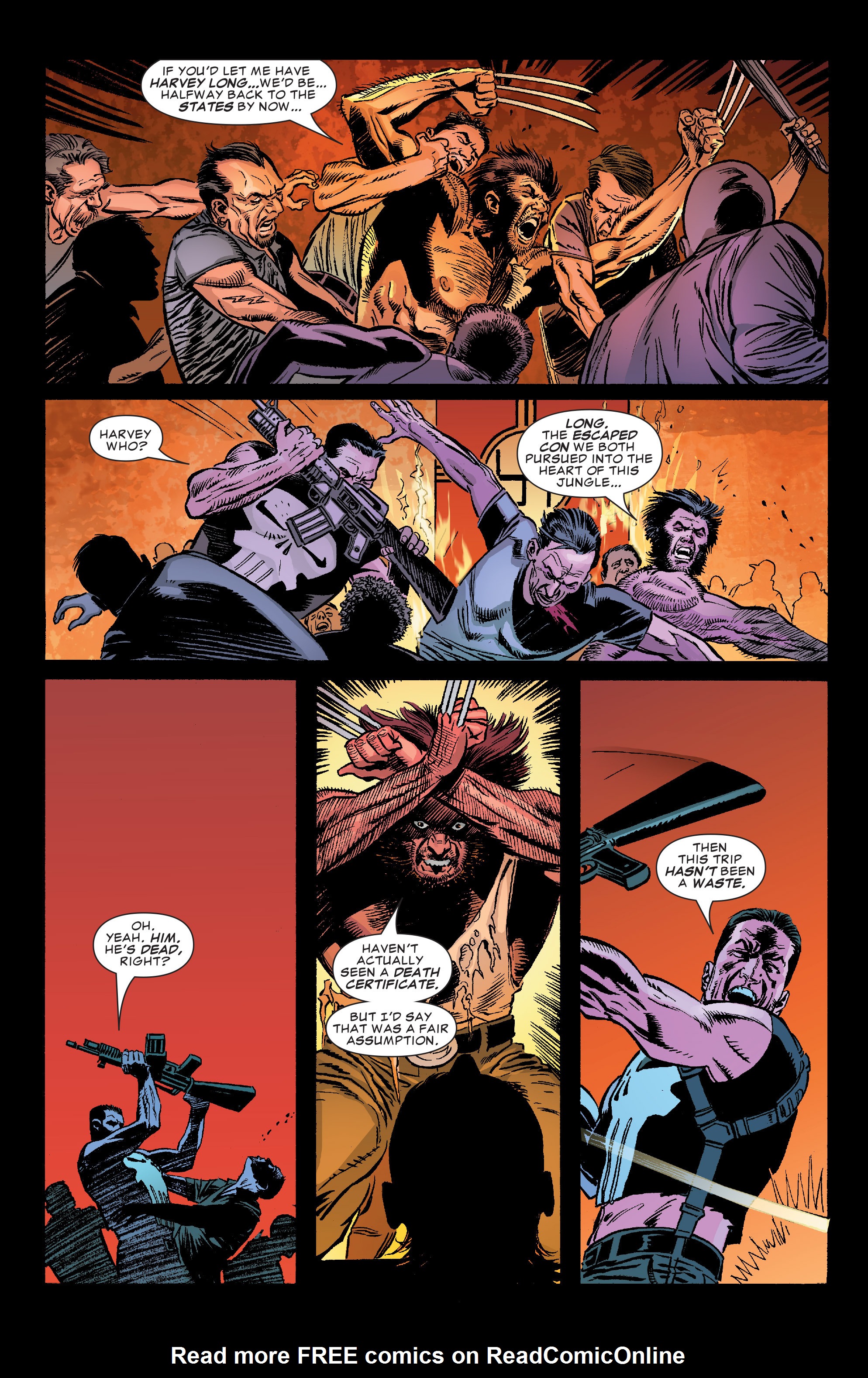 Read online Wolverine/Punisher comic -  Issue #5 - 10