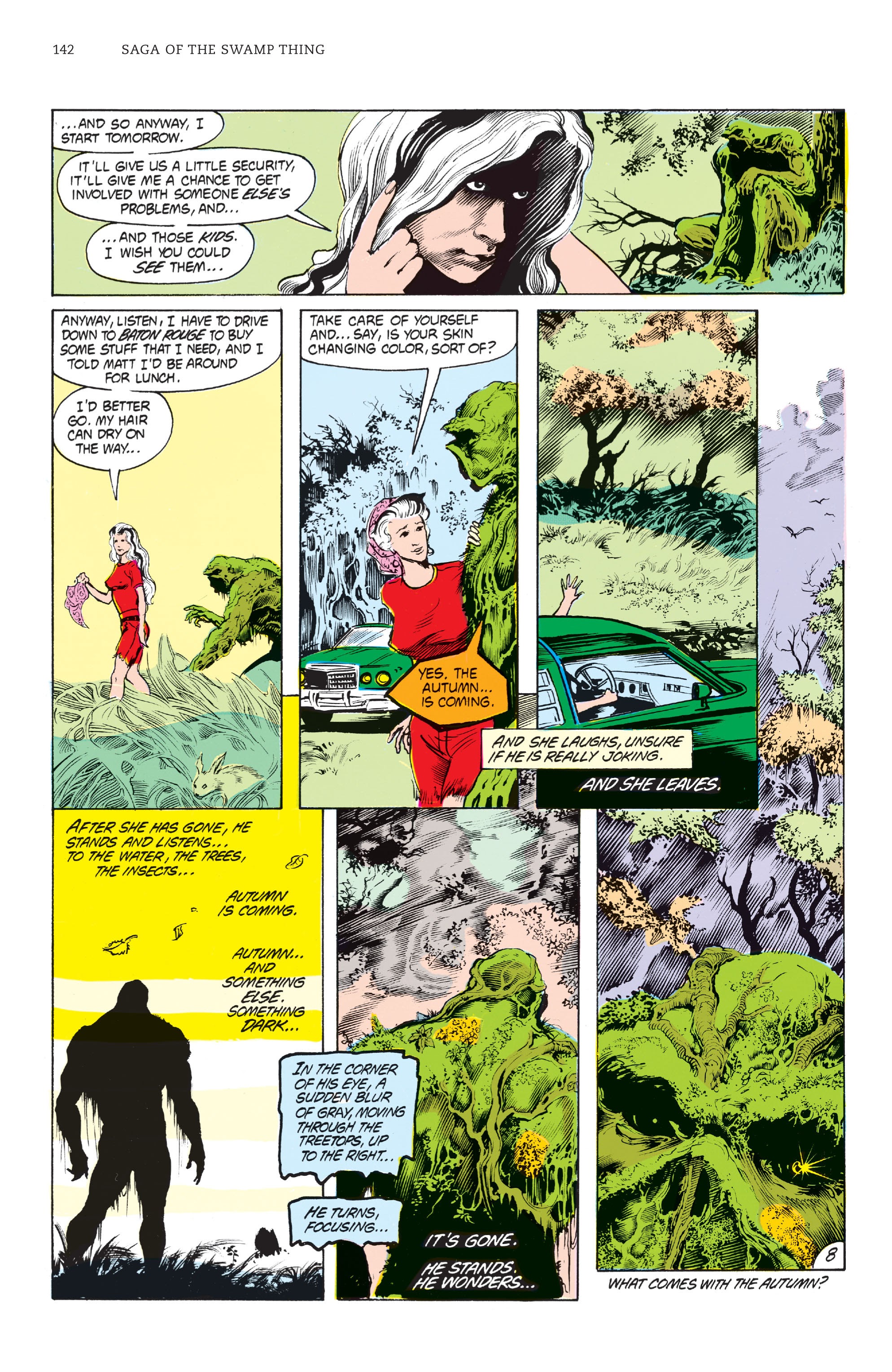 Read online Saga of the Swamp Thing comic -  Issue # TPB 1 (Part 2) - 40