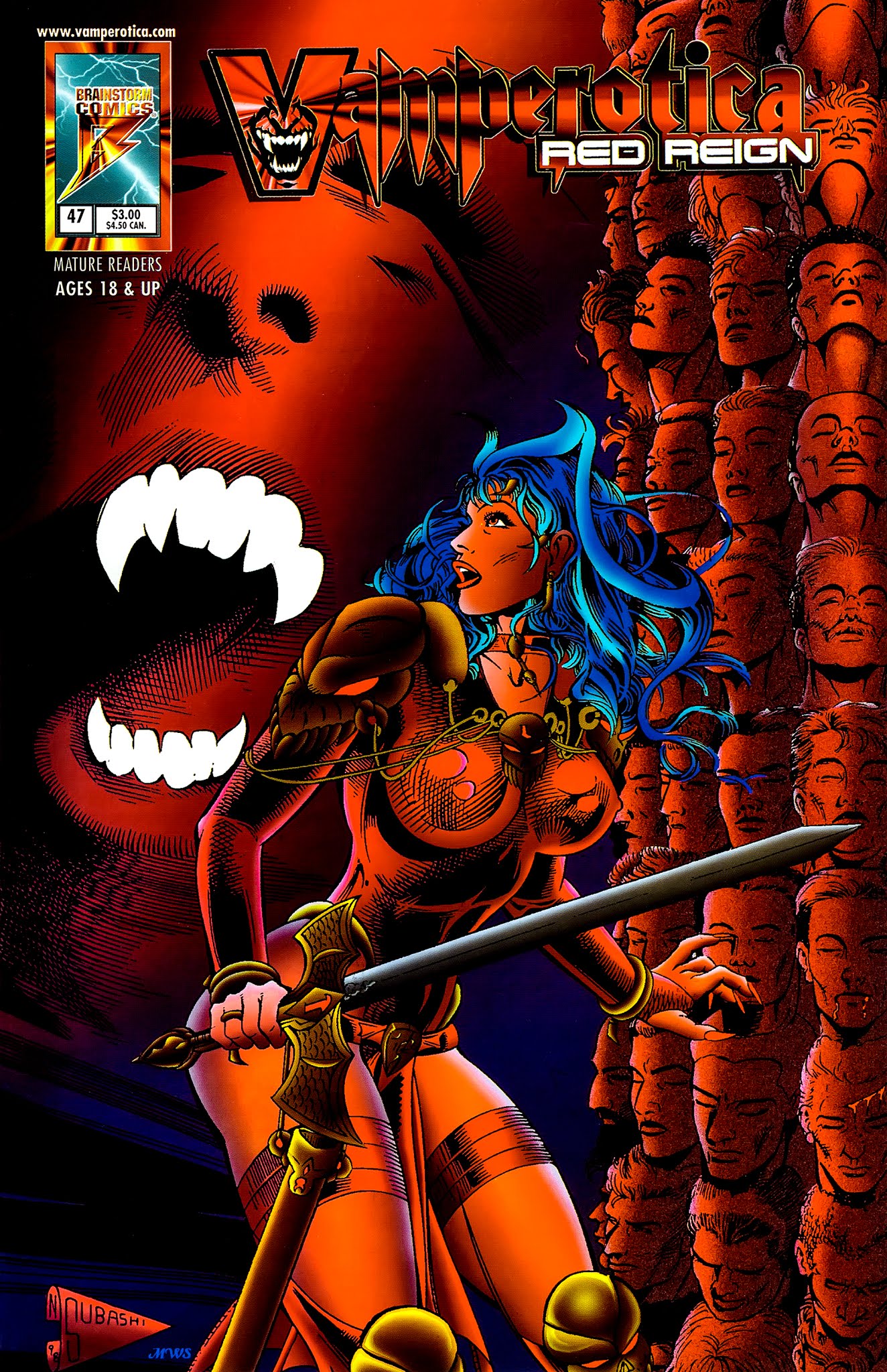 Read online Vamperotica comic -  Issue #47 - 1