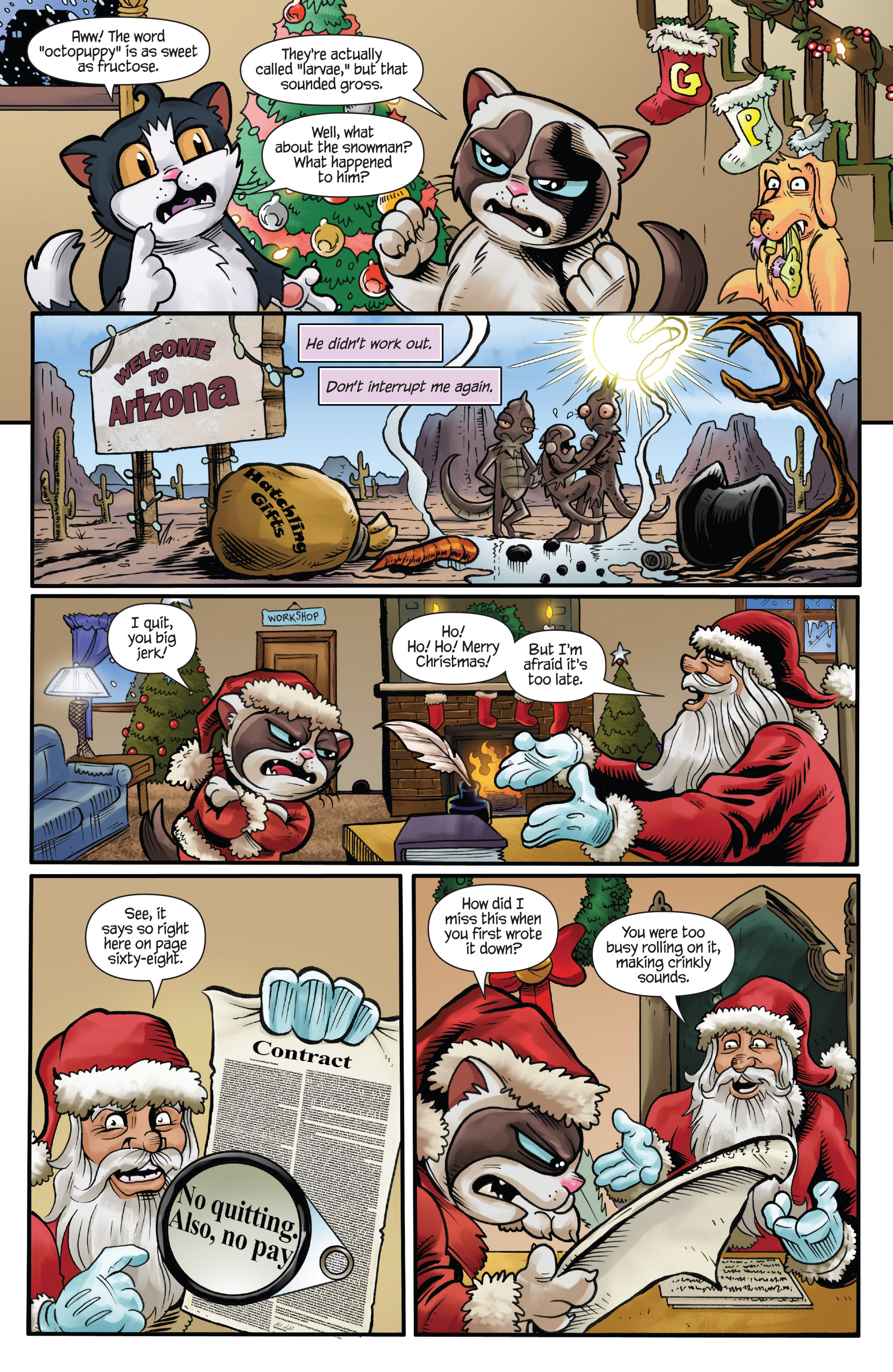 Read online Grumpy Cat & Pokey comic -  Issue #4 - 24