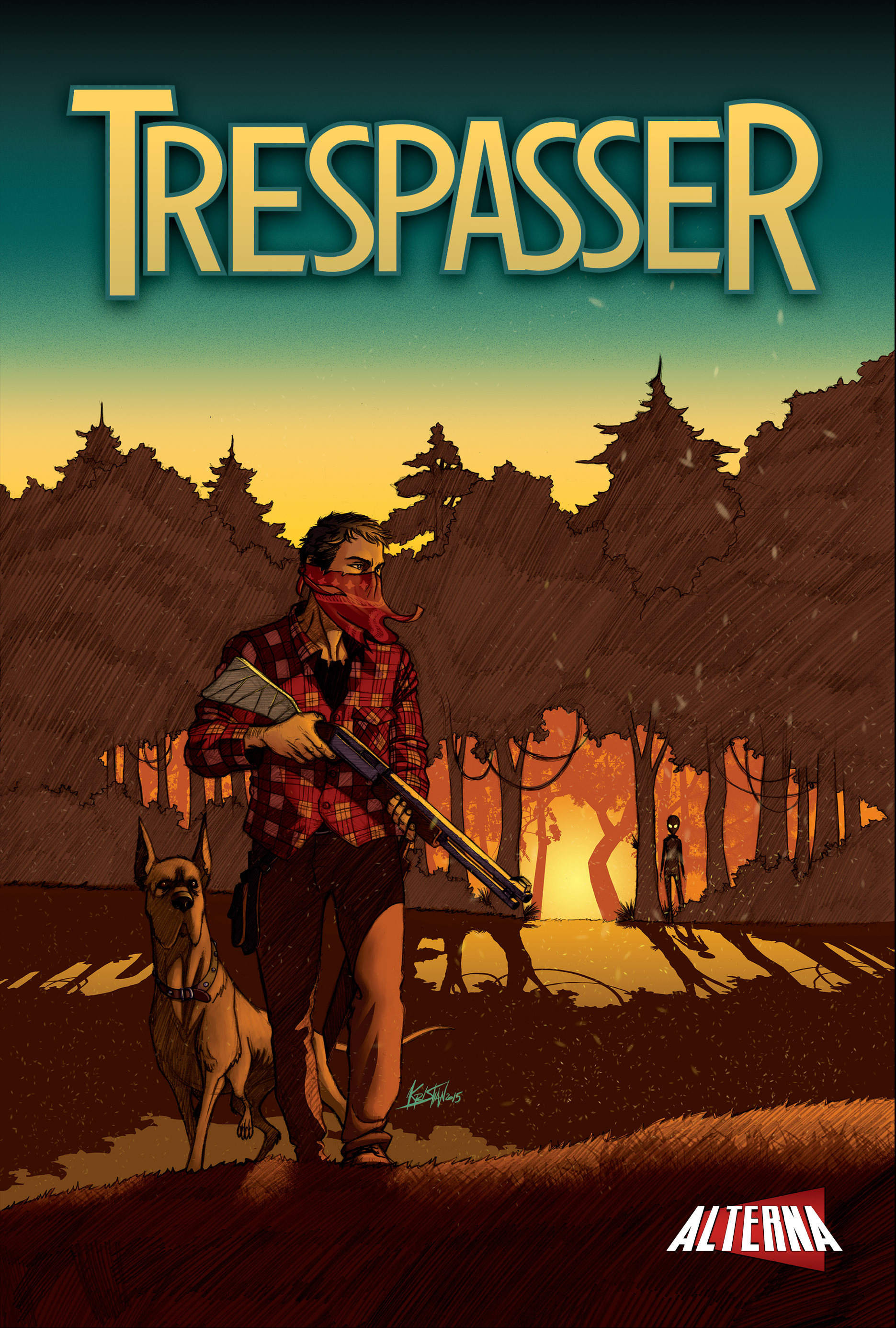 Read online Trespasser comic -  Issue #1 - 1