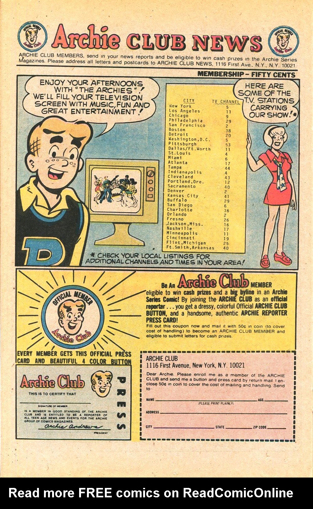 Read online Everything's Archie comic -  Issue #55 - 26