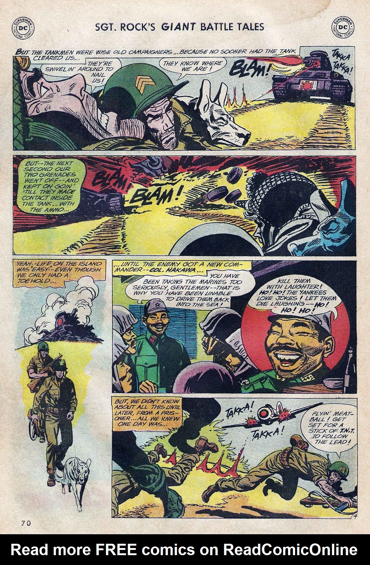 Read online Our Army at War (1952) comic -  Issue #203 - 72