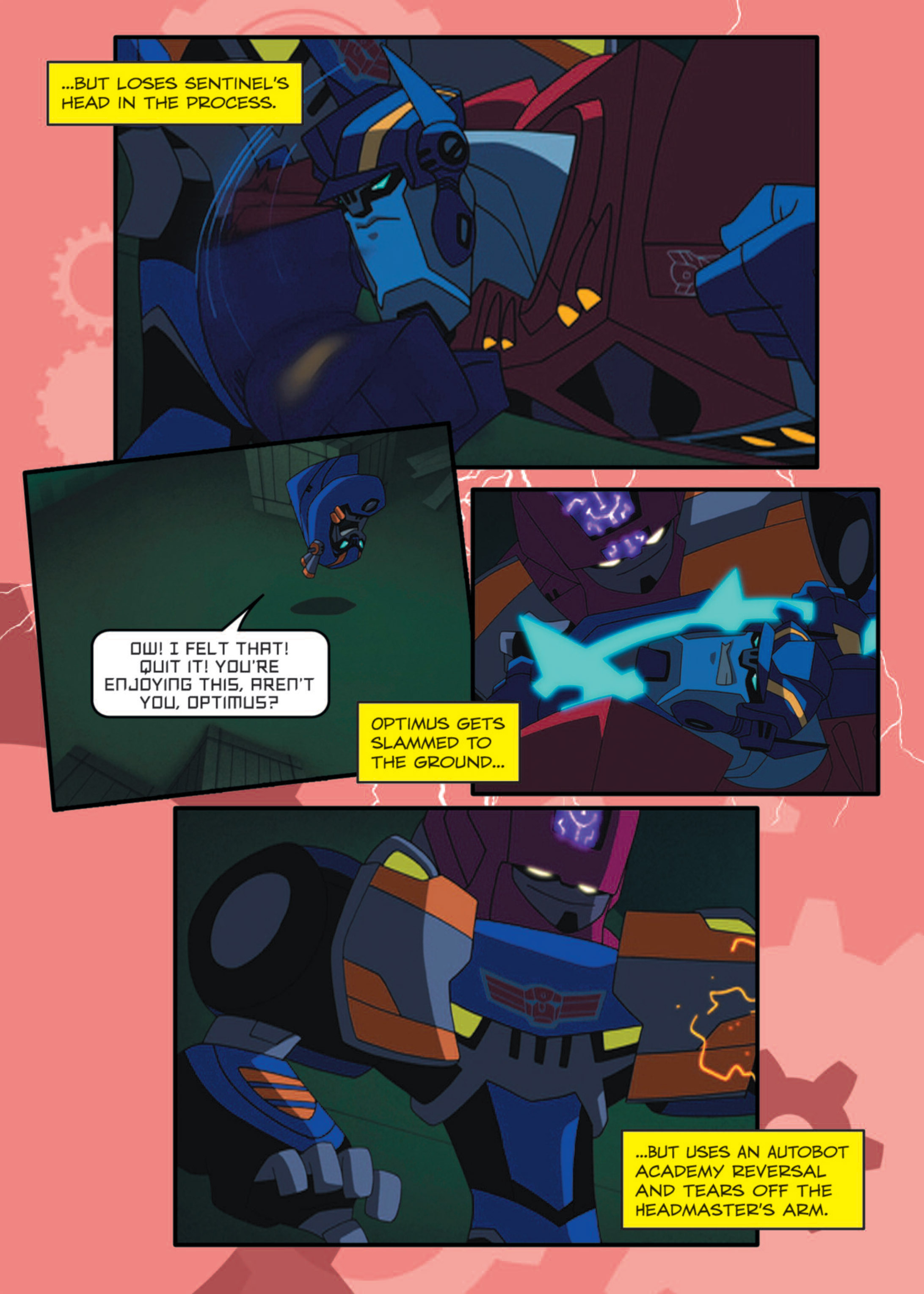 Read online Transformers Animated comic -  Issue #8 - 109