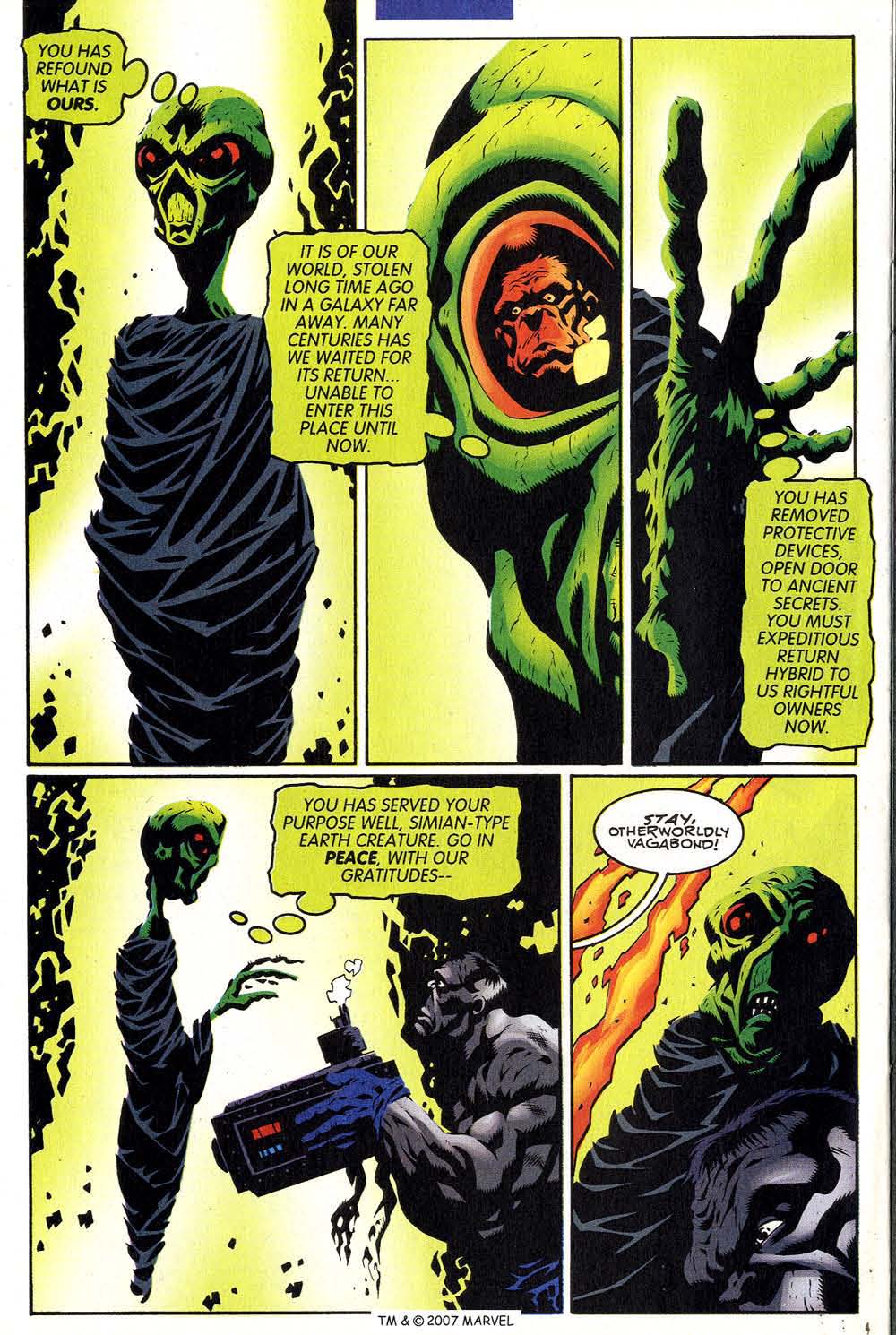 Read online The Incredible Hulk (2000) comic -  Issue #21 - 24