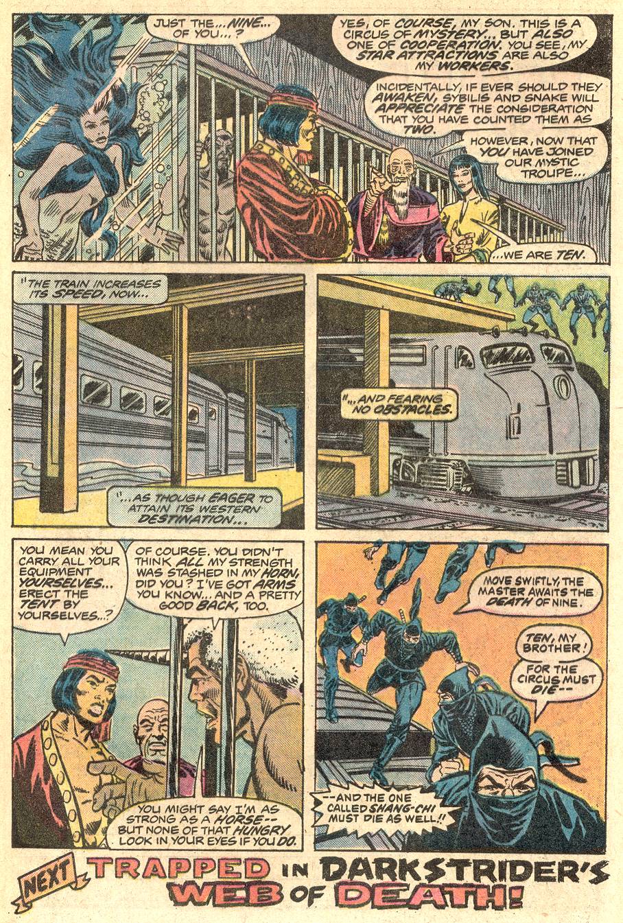 Read online Master of Kung Fu (1974) comic -  Issue #36 - 20