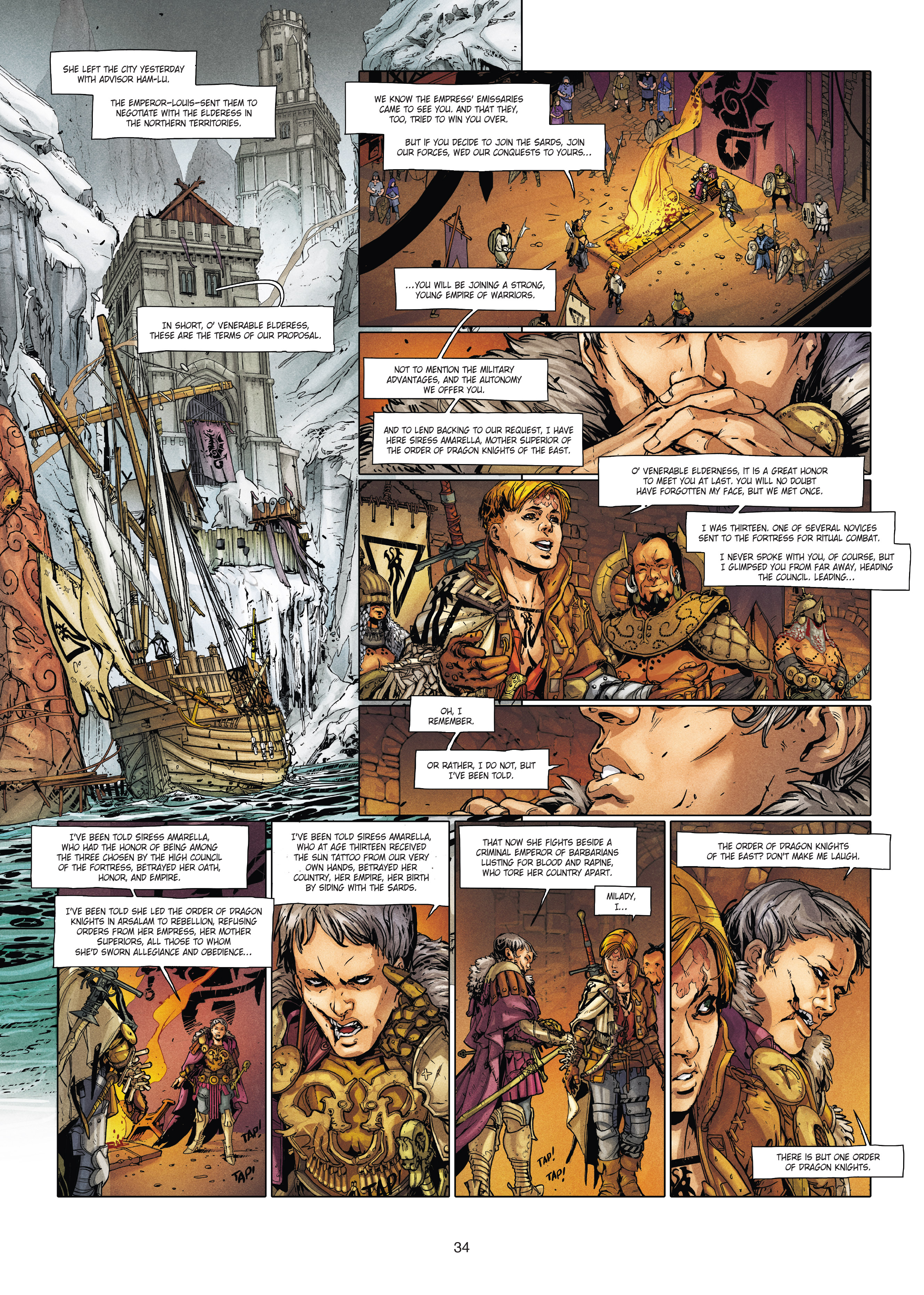 Read online Chronicles of the Dragon Knights comic -  Issue #20 - 34