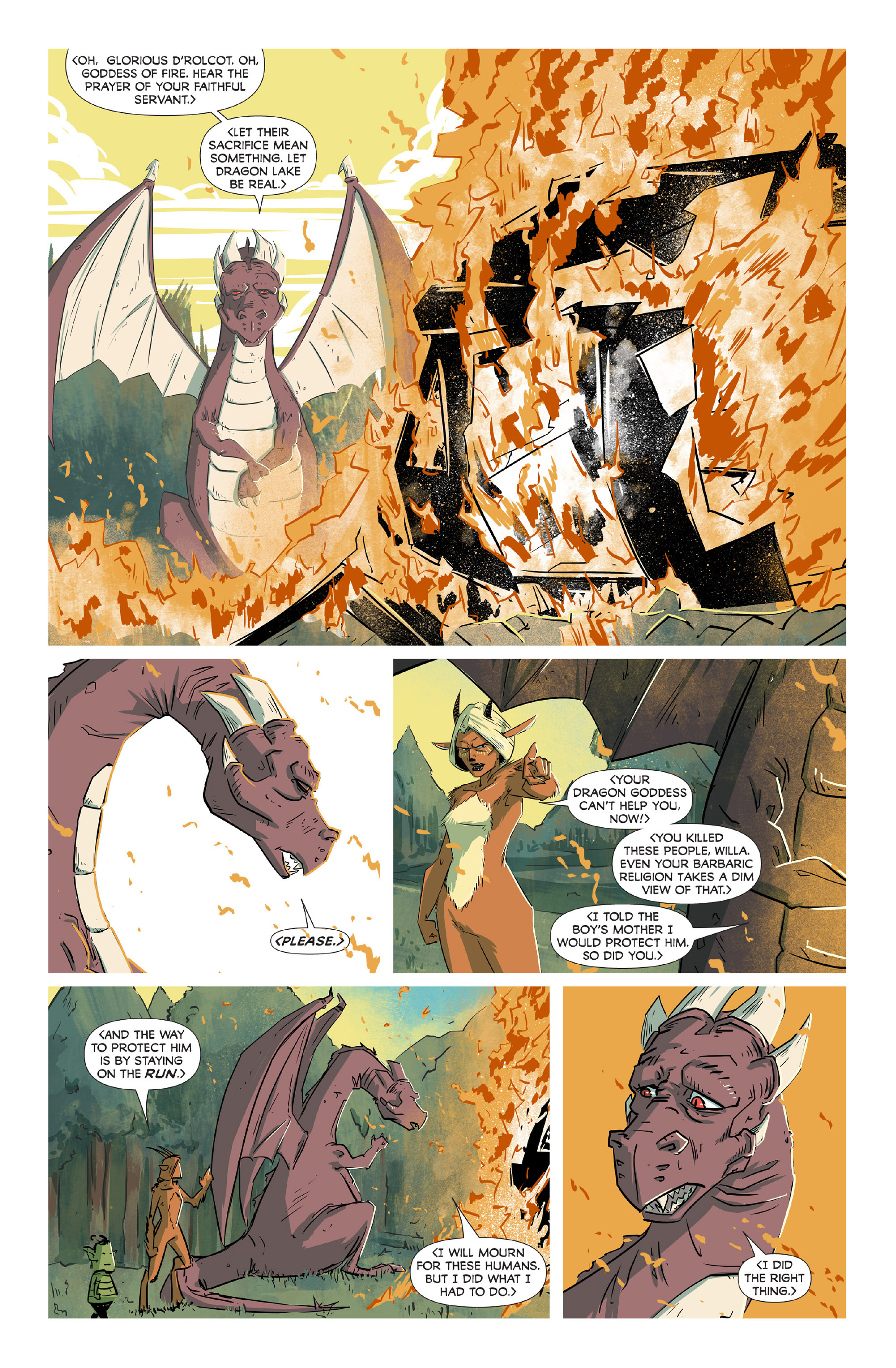 Read online Past the Last Mountain comic -  Issue #2 - 4