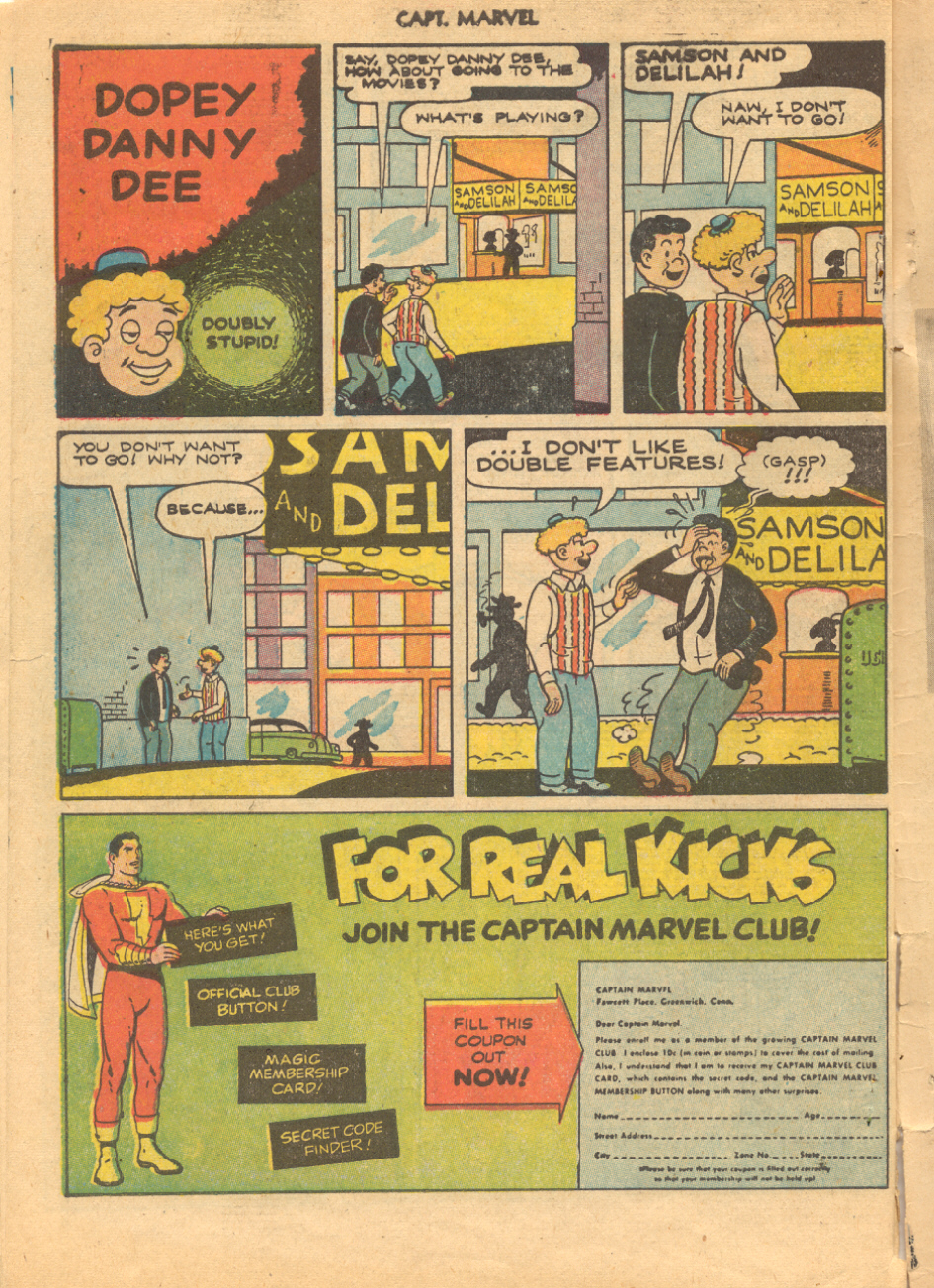 Read online Captain Marvel Adventures comic -  Issue #138 - 34