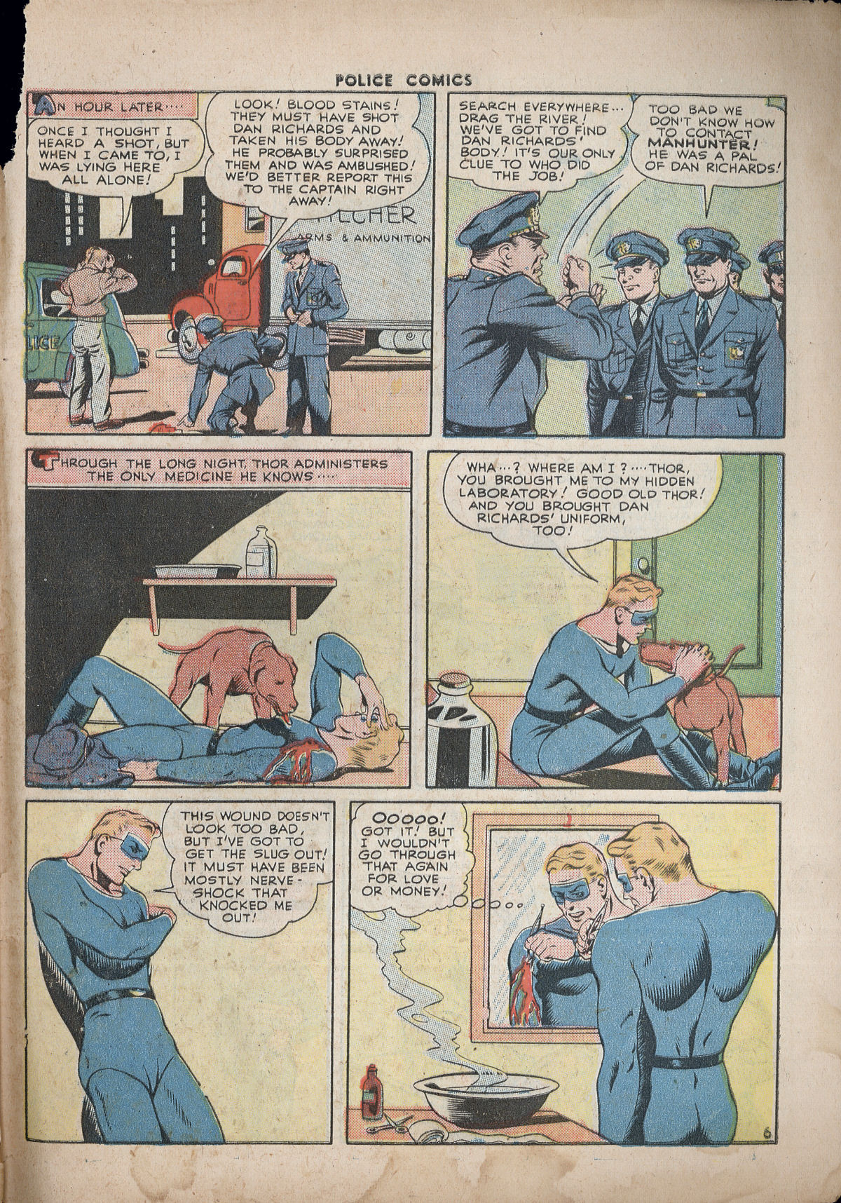 Read online Police Comics comic -  Issue #72 - 47