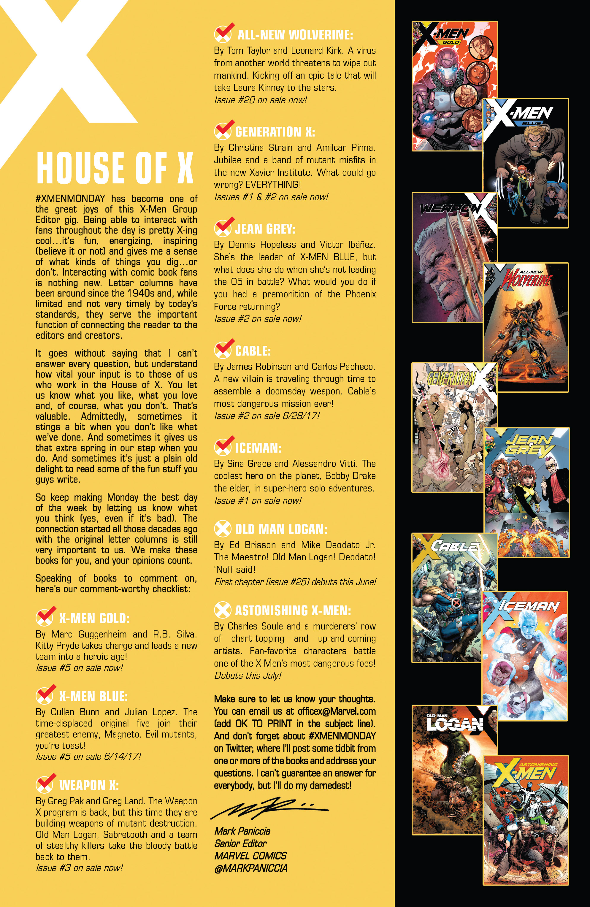 Read online X-Men: Gold comic -  Issue #5 - 23