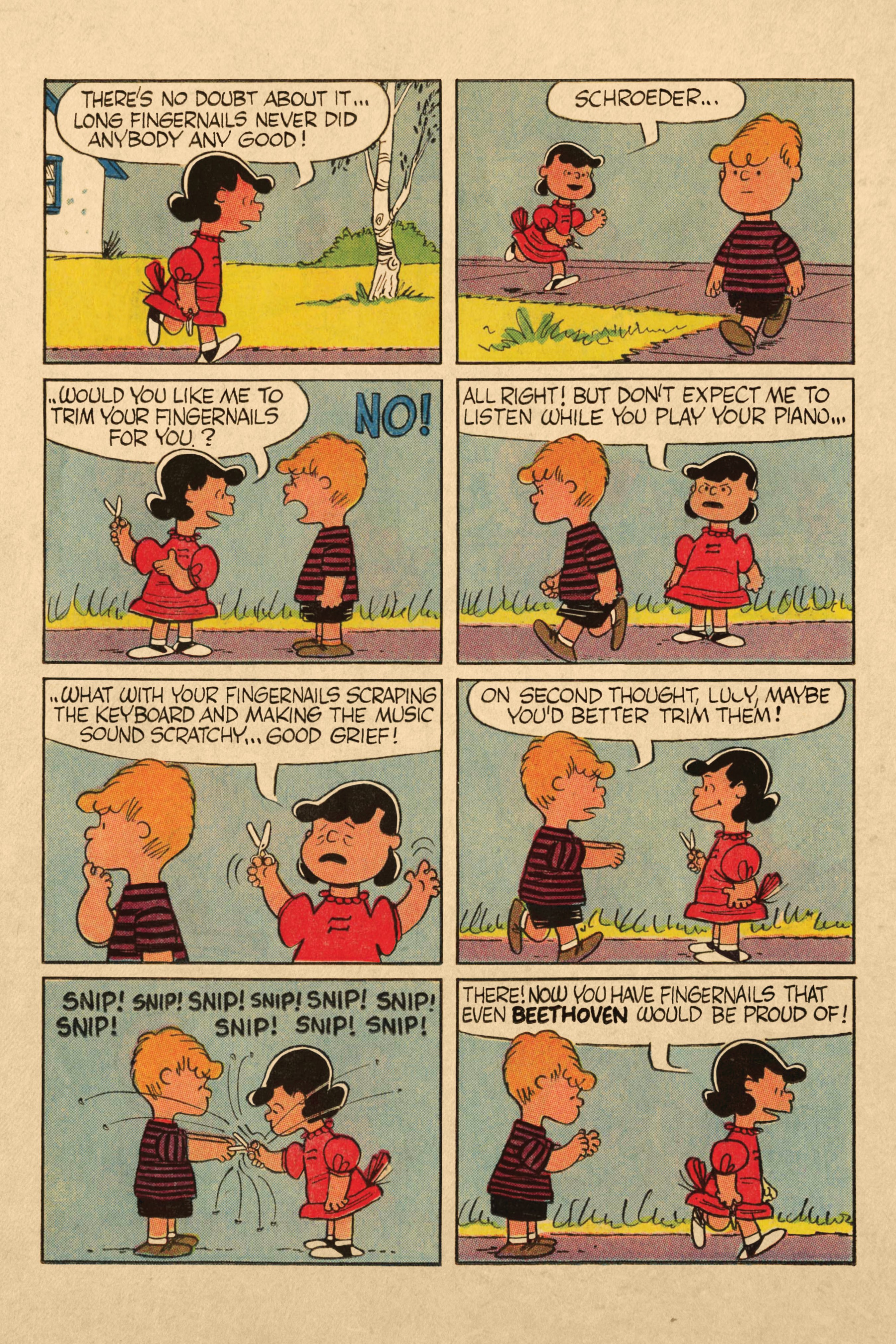 Read online Peanuts Dell Archive comic -  Issue # TPB (Part 1) - 23