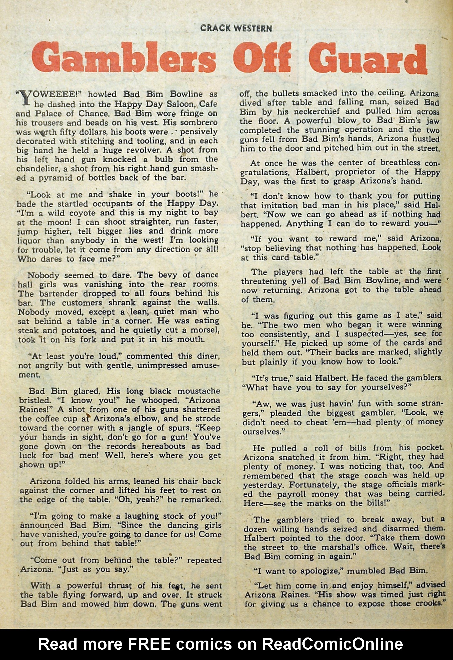 Read online Crack Western comic -  Issue #67 - 26