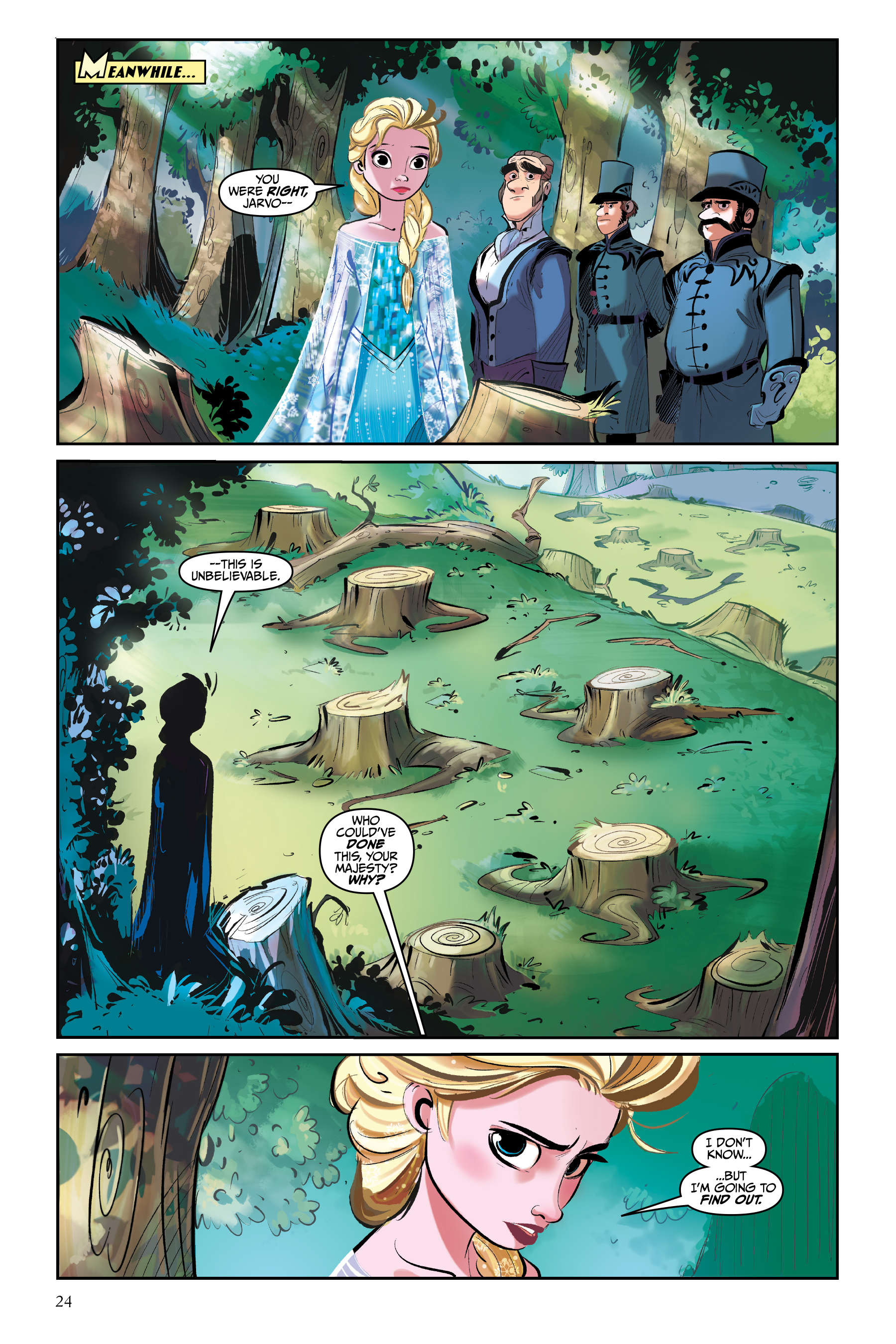 Read online Disney Frozen: Breaking Boundaries comic -  Issue # _TPB - 24