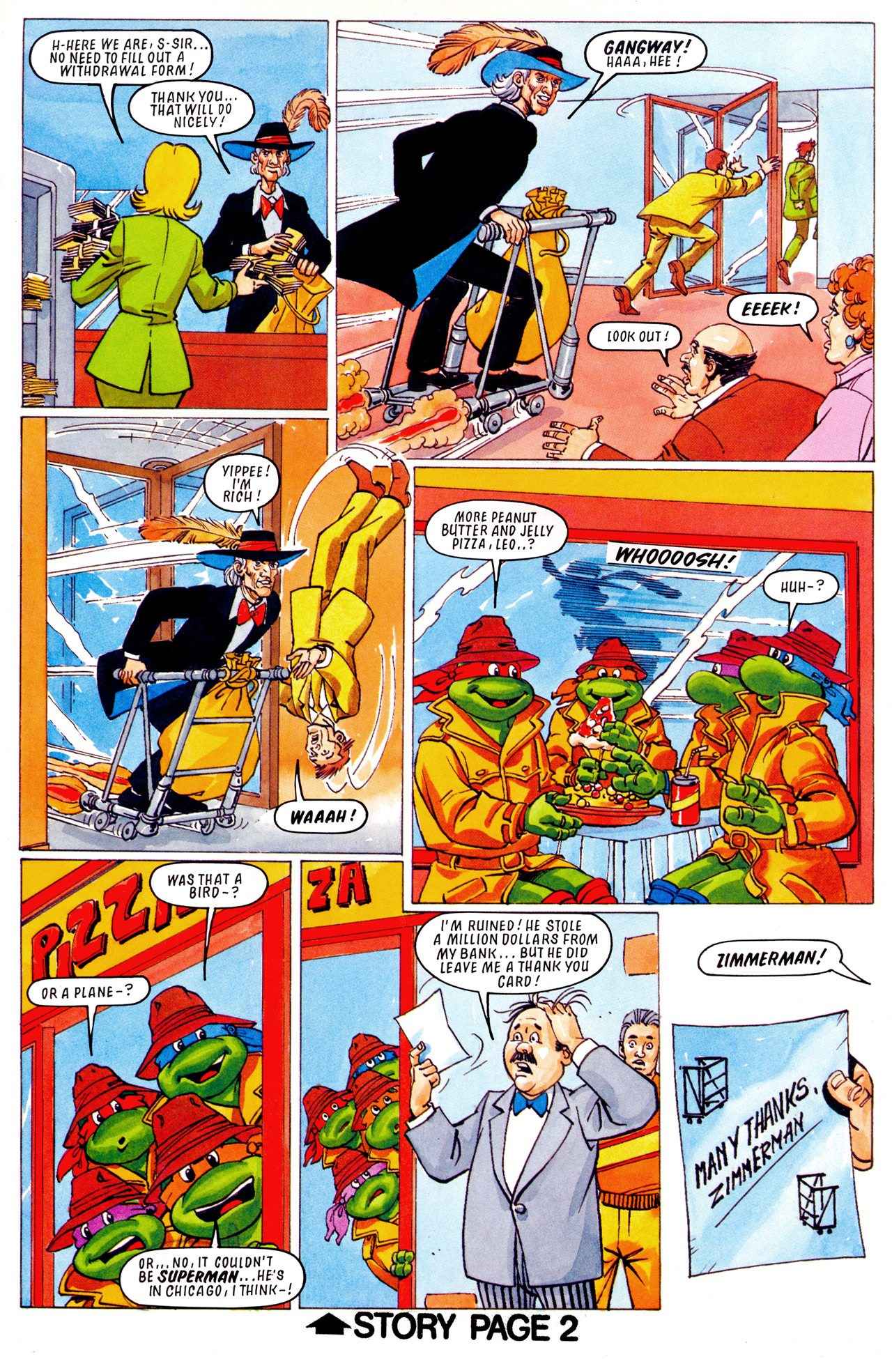 Read online Teenage Mutant Hero Turtles Adventures comic -  Issue #16 - 3