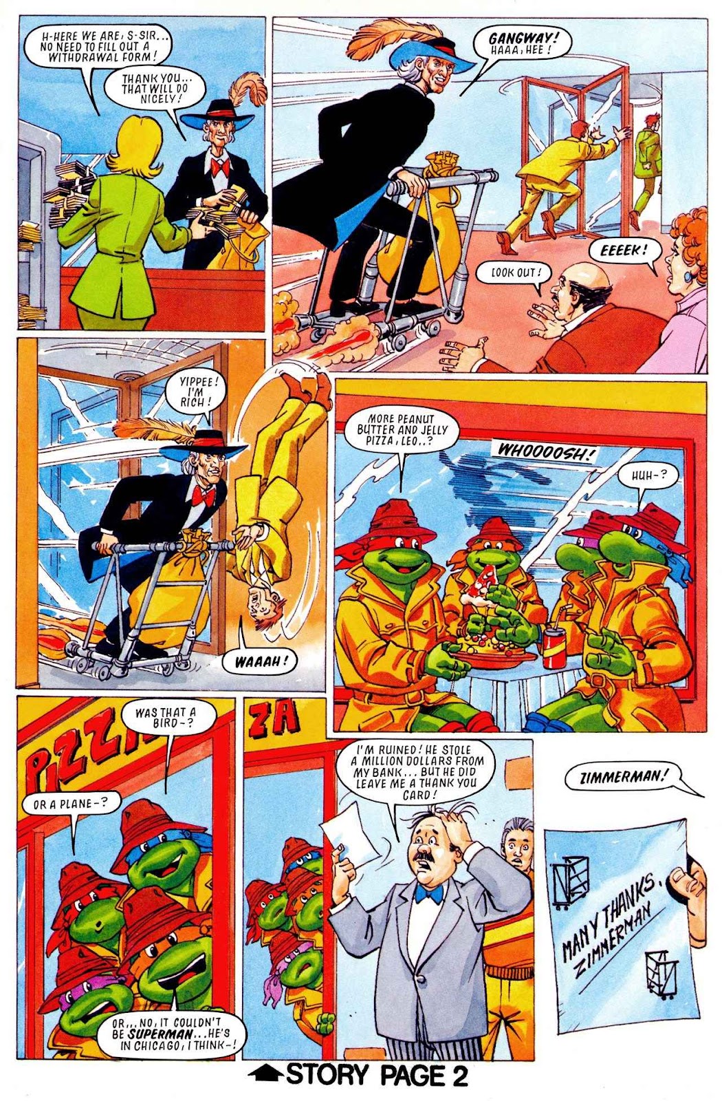 Teenage Mutant Hero Turtles Adventures issue 16 - Page 3