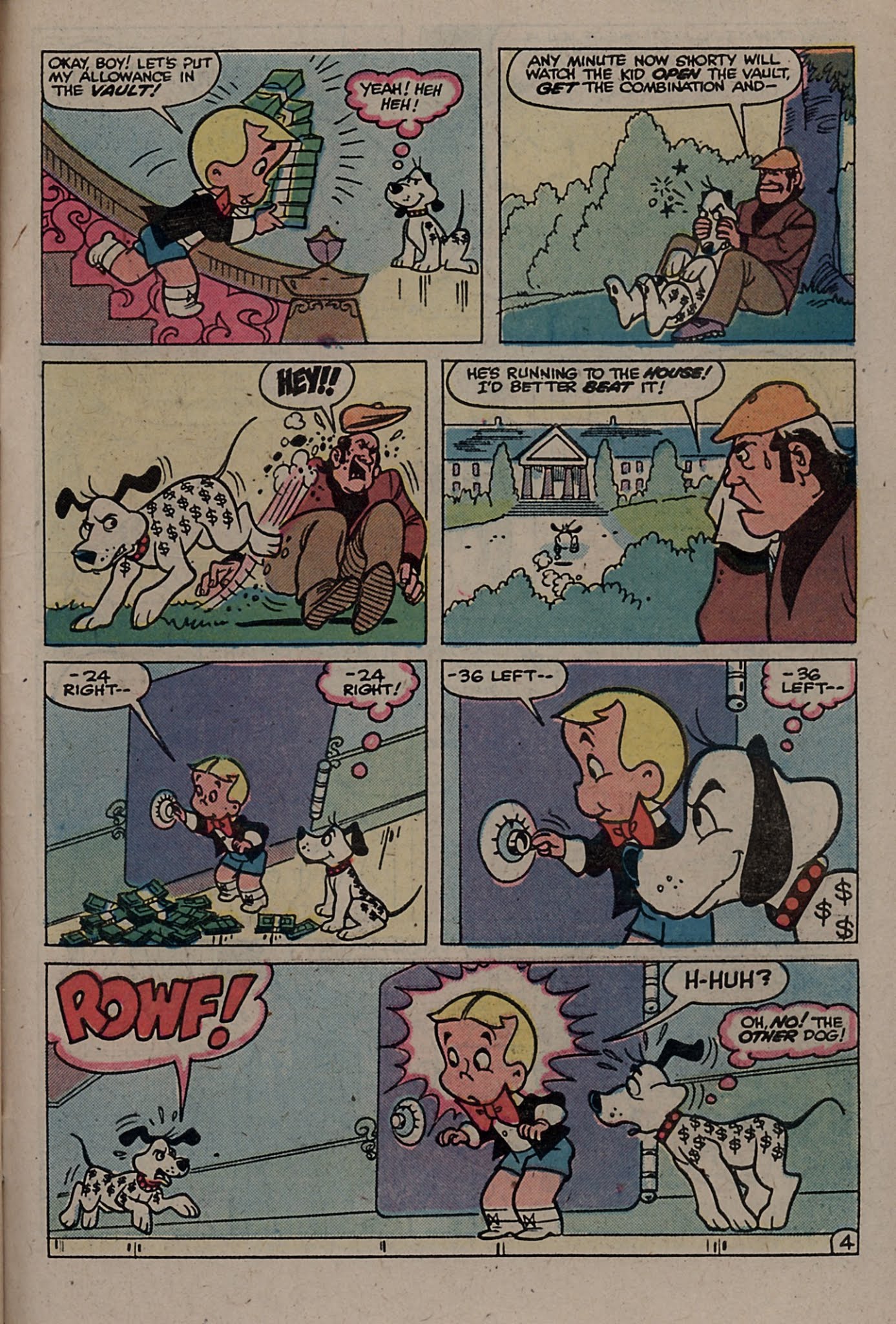 Read online Richie Rich & Dollar the Dog comic -  Issue #14 - 31
