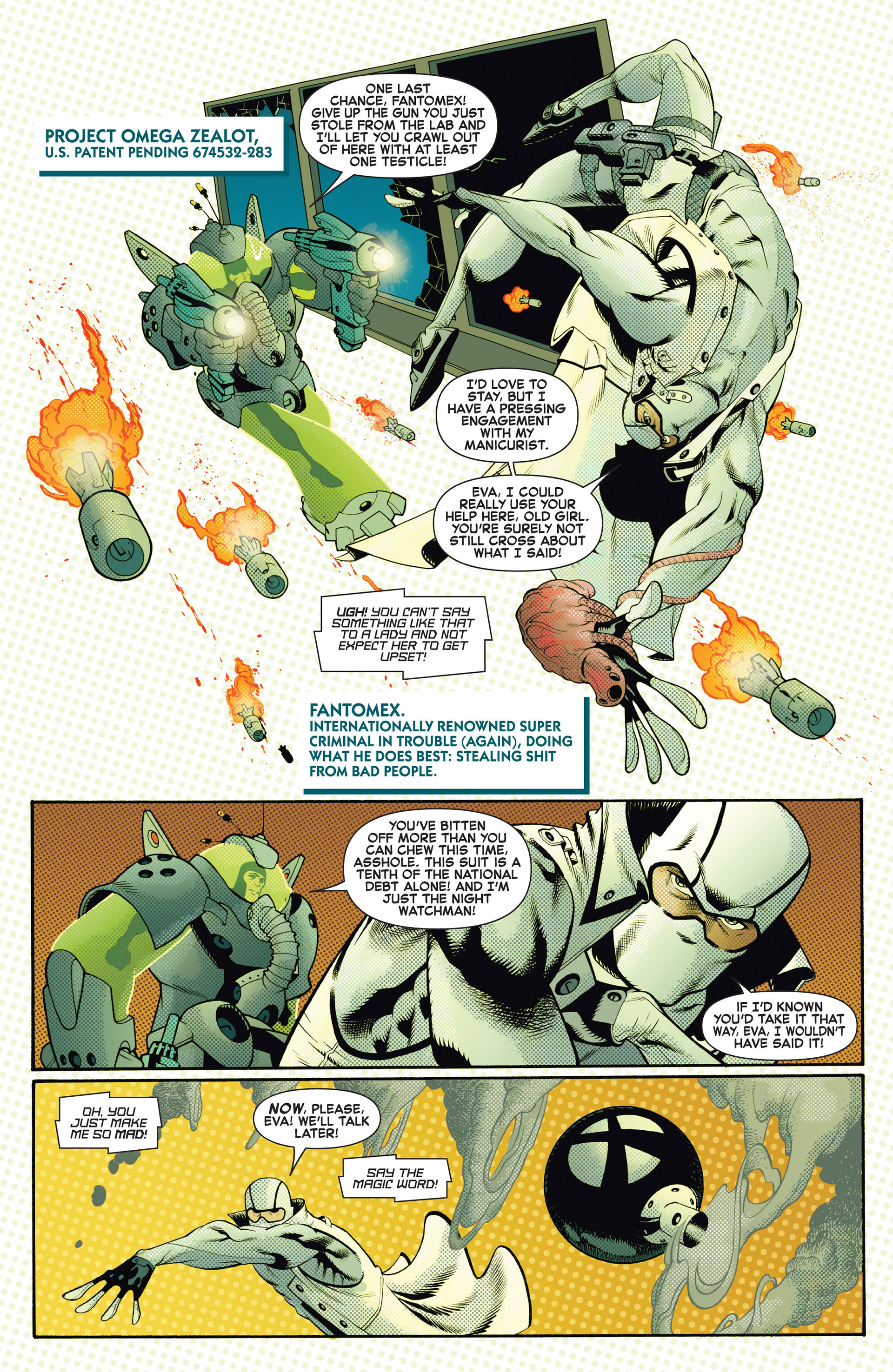 Read online Fantomex MAX comic -  Issue #1 - 4