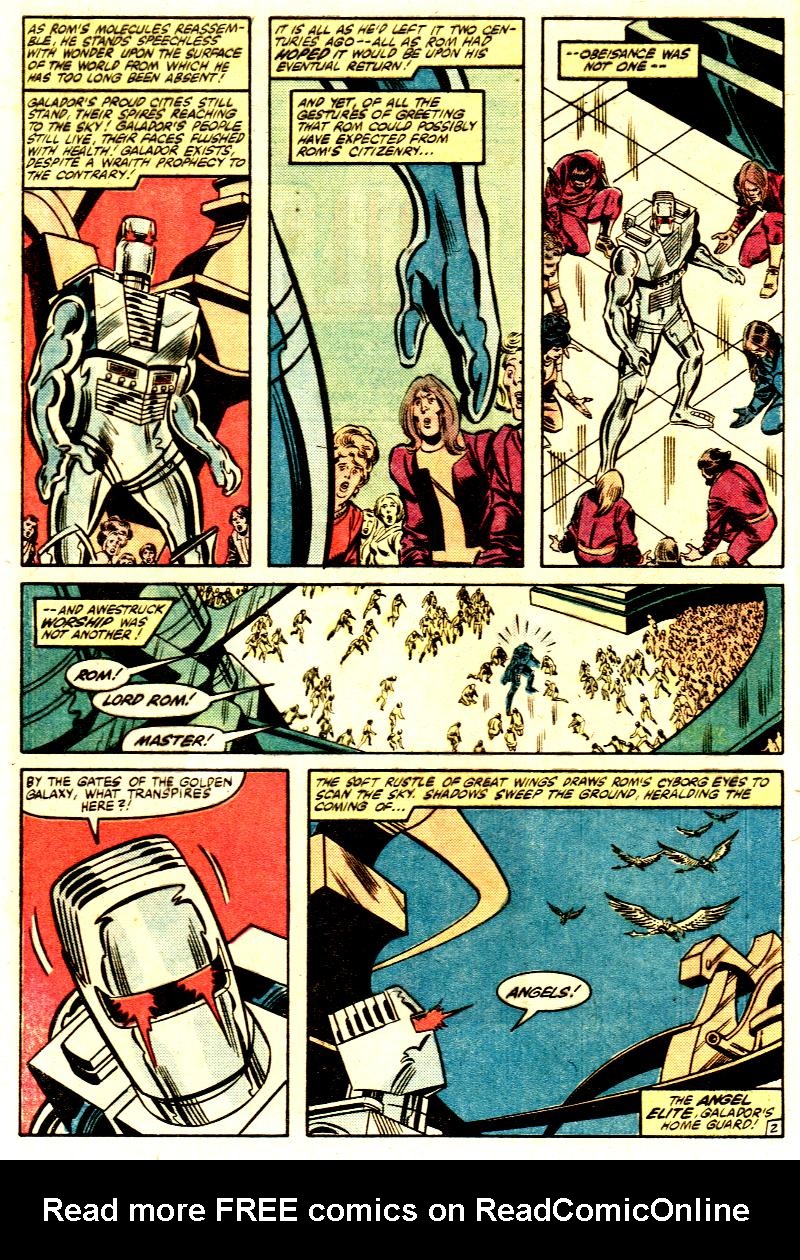 Read online ROM (1979) comic -  Issue #25 - 3