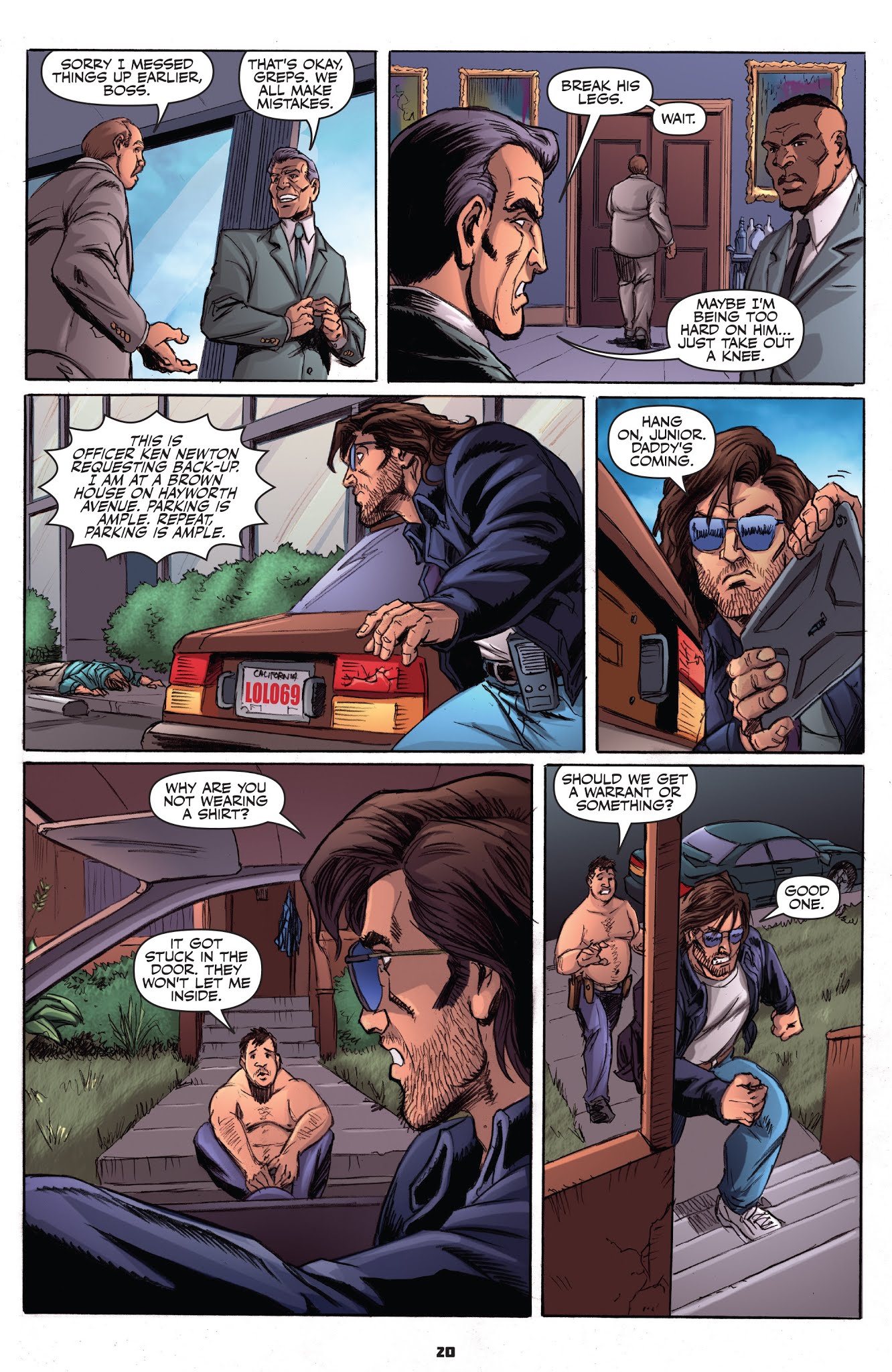 Read online Doberman comic -  Issue #2 - 22