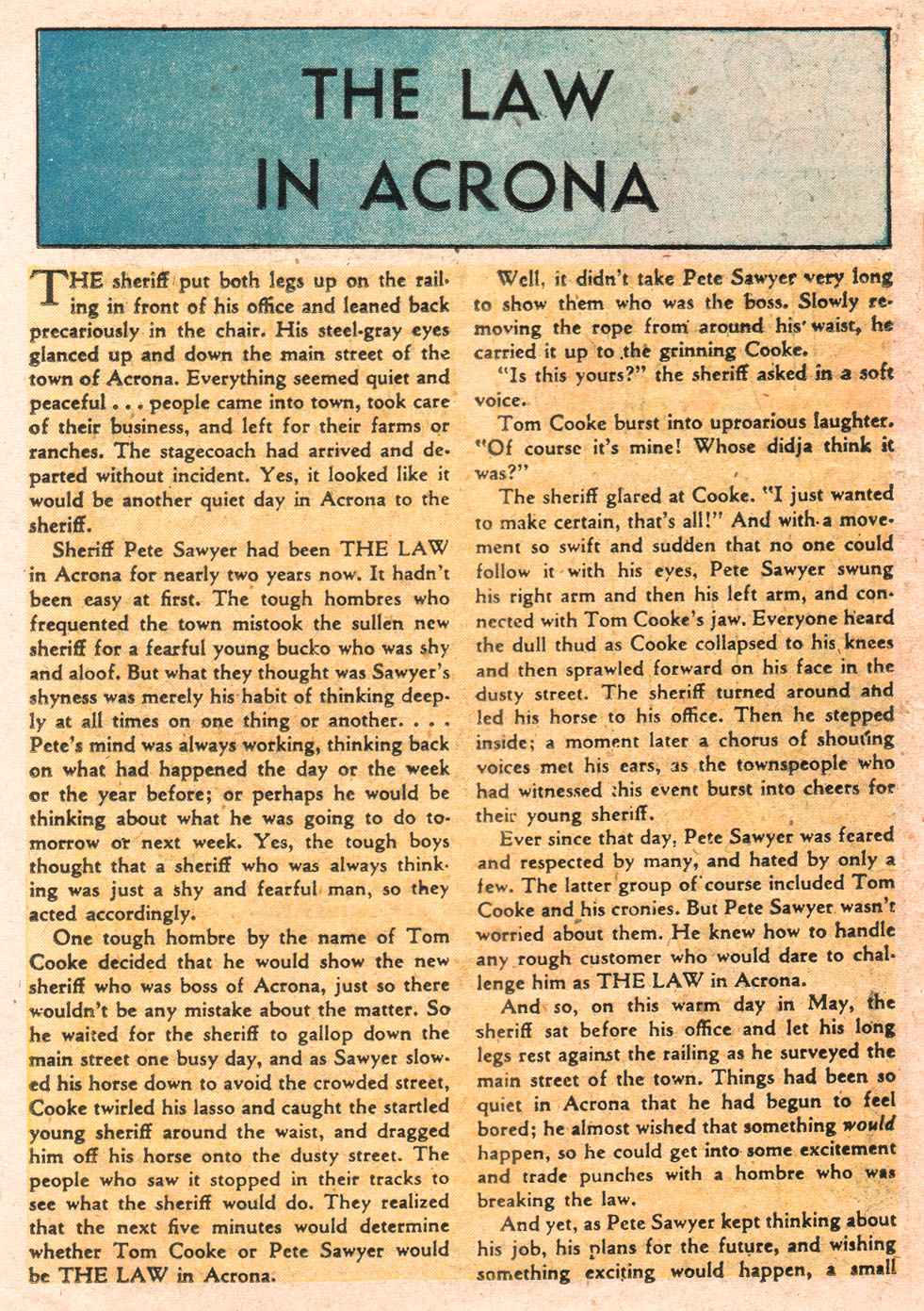 Read online Tex Morgan comic -  Issue #7 - 12