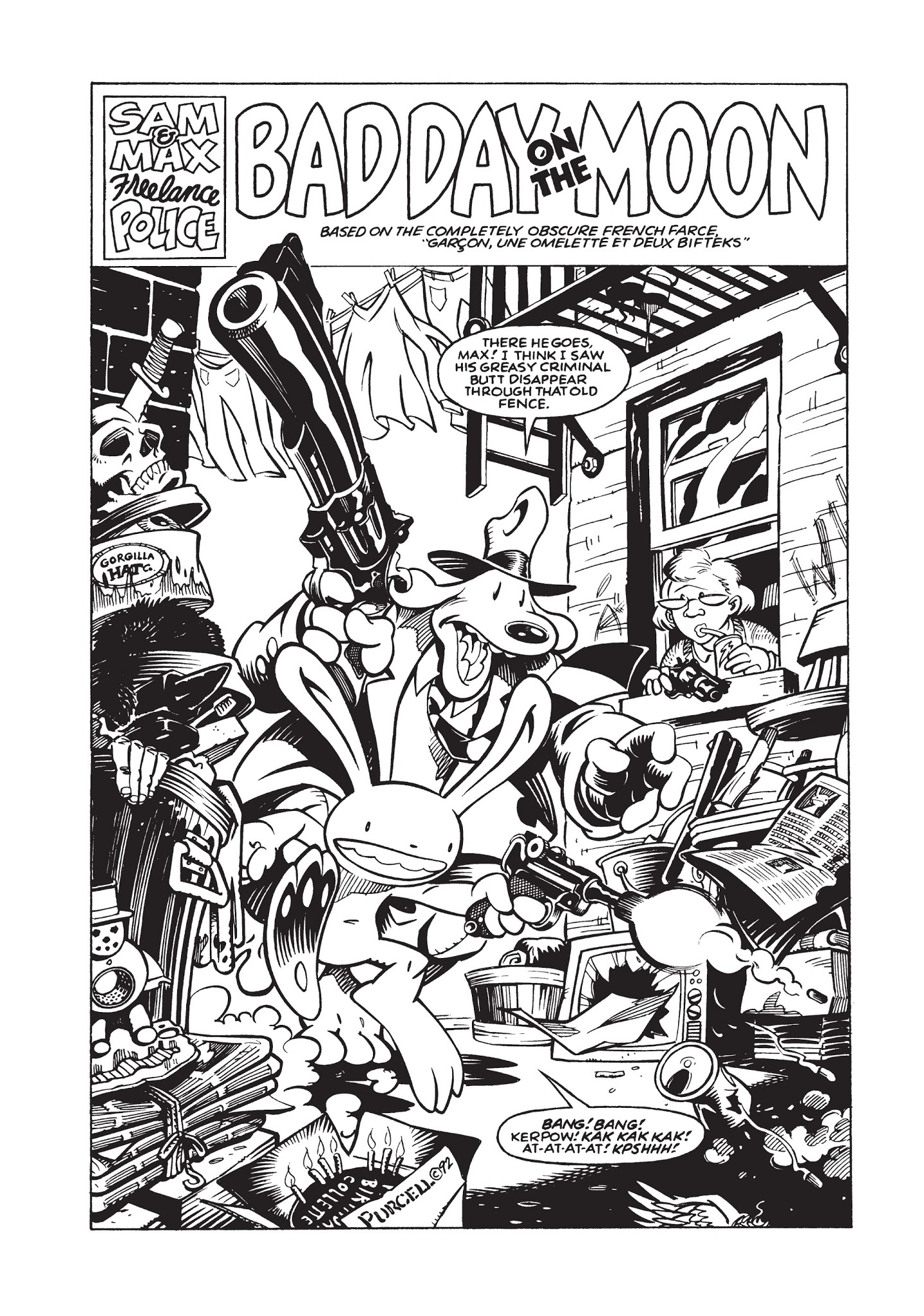 Read online Sam & Max Surfin' The Highway comic -  Issue # TPB - 88