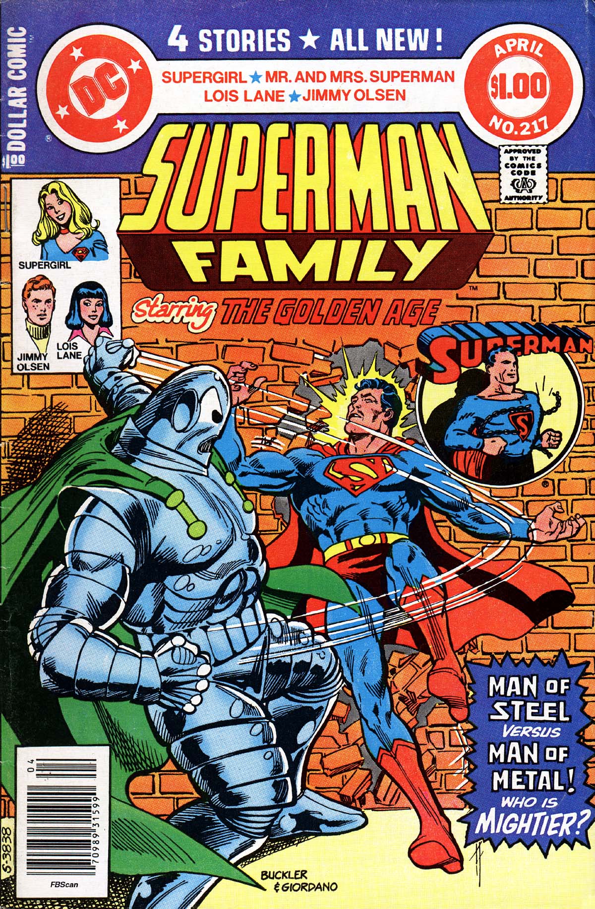Read online The Superman Family comic -  Issue #217 - 1