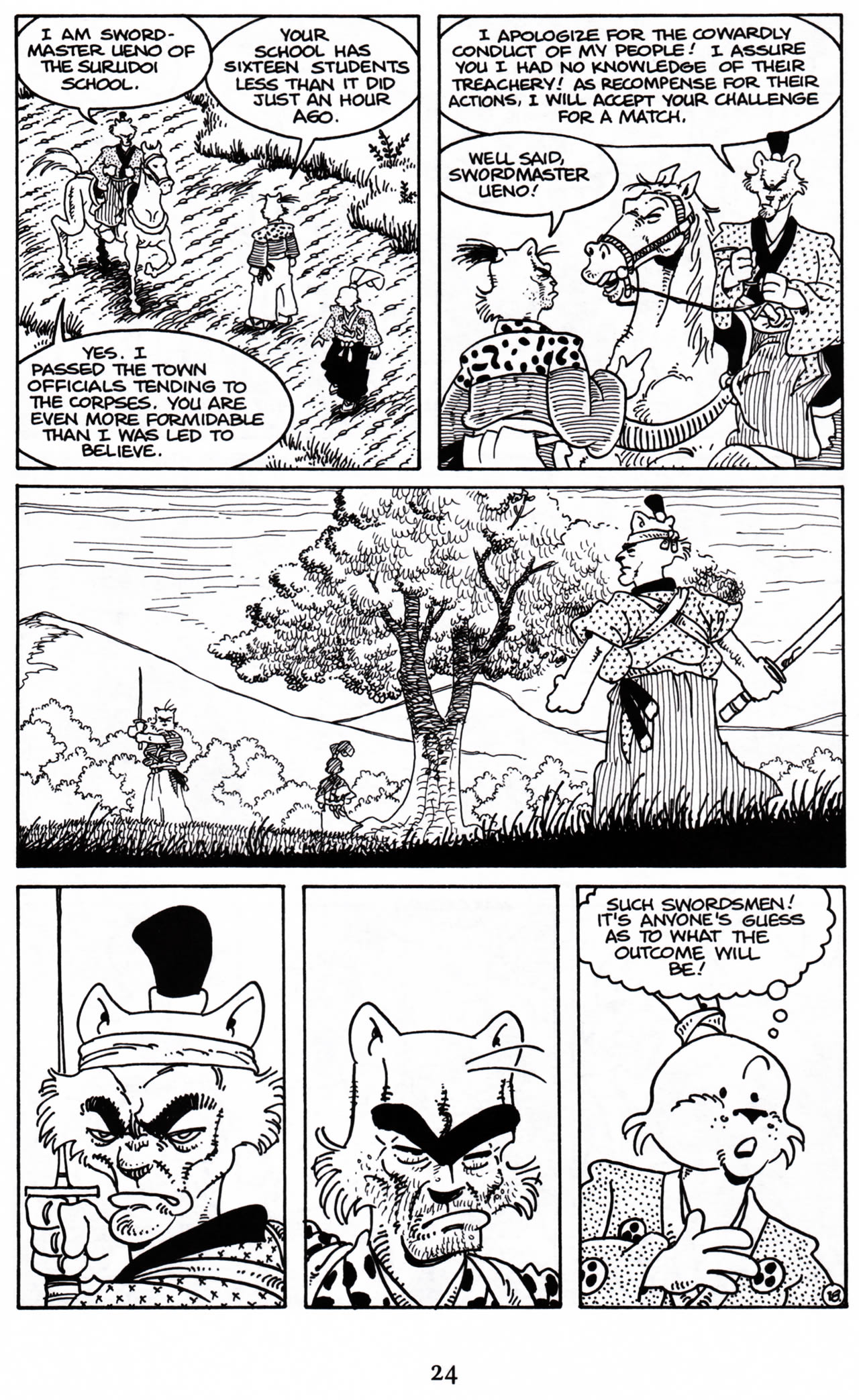 Read online Usagi Yojimbo (1996) comic -  Issue #7 - 18