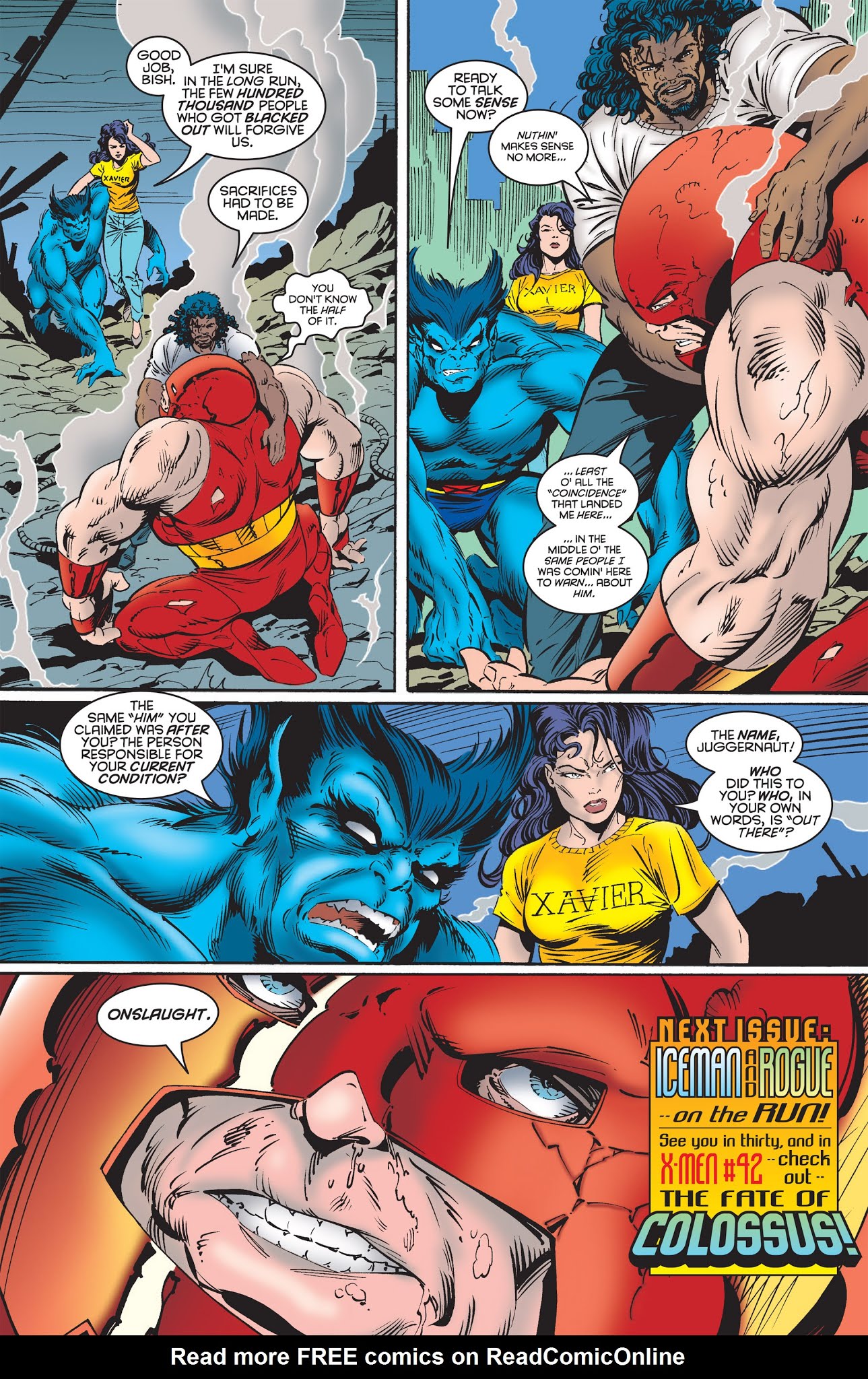 Read online X-Men: The Road to Onslaught comic -  Issue # TPB 1 - 72