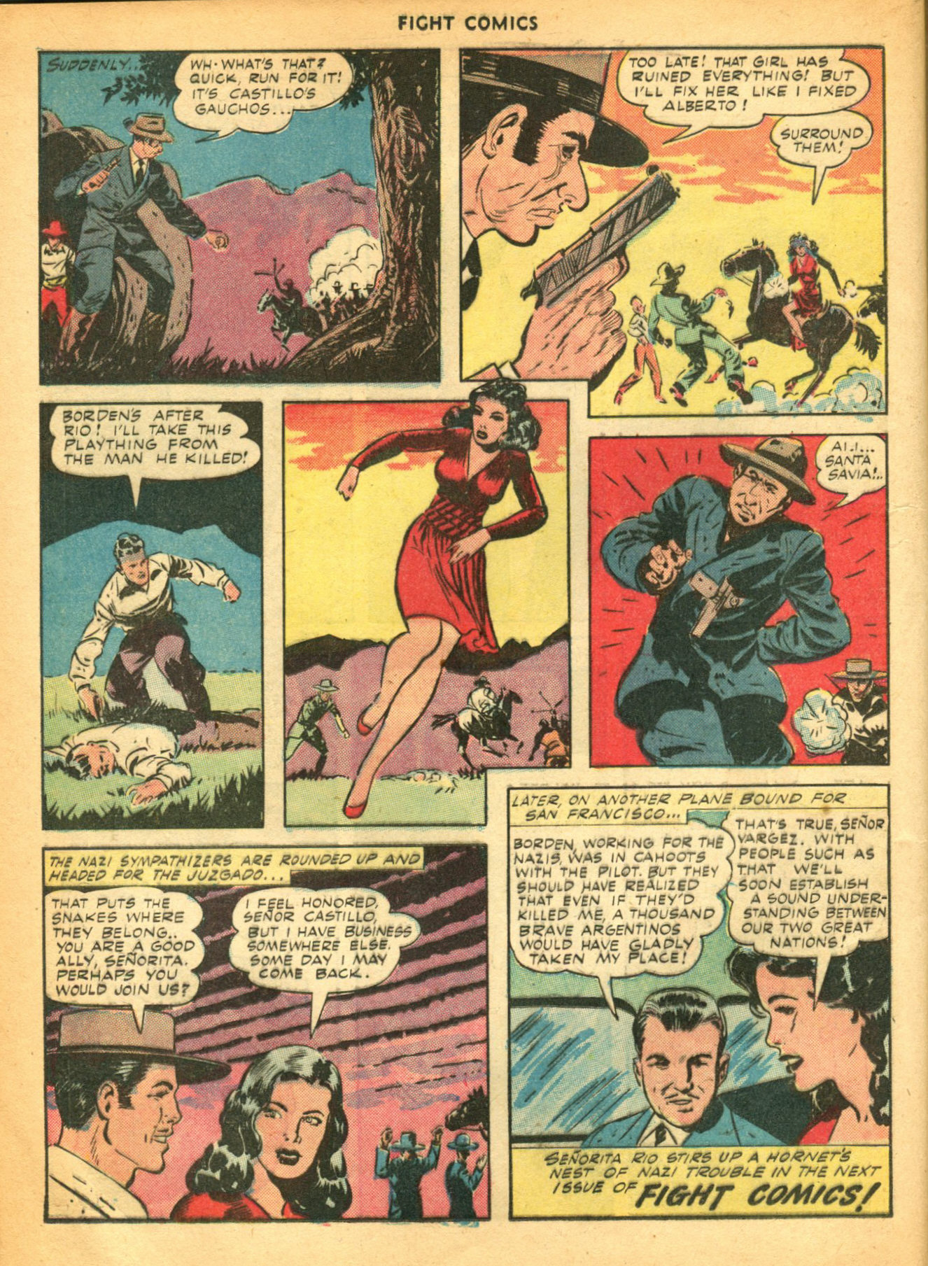 Read online Fight Comics comic -  Issue #28 - 22