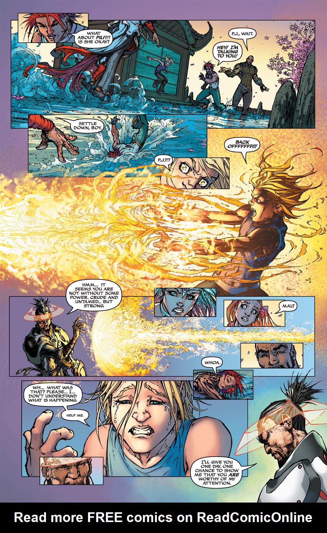 Read online Michael Turner's Soulfire (2003) comic -  Issue #6 - 9