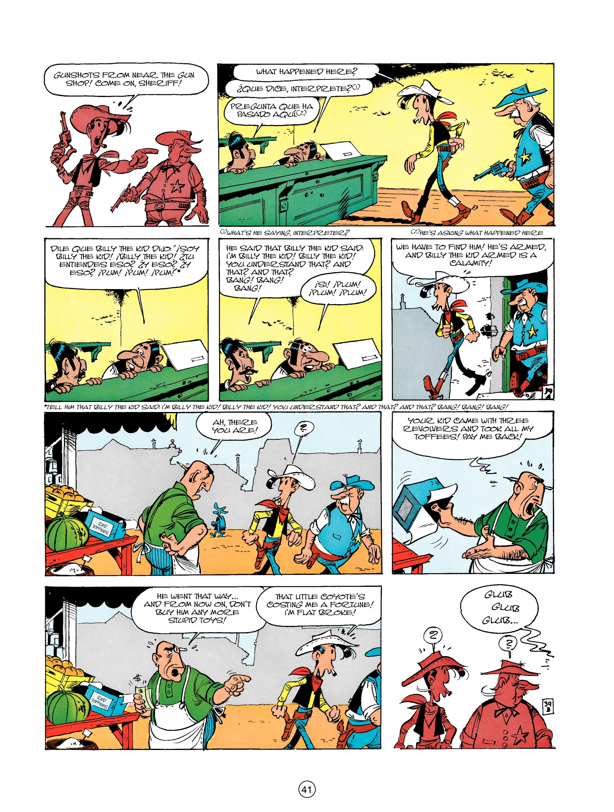 Read online A Lucky Luke Adventure comic -  Issue #18 - 41