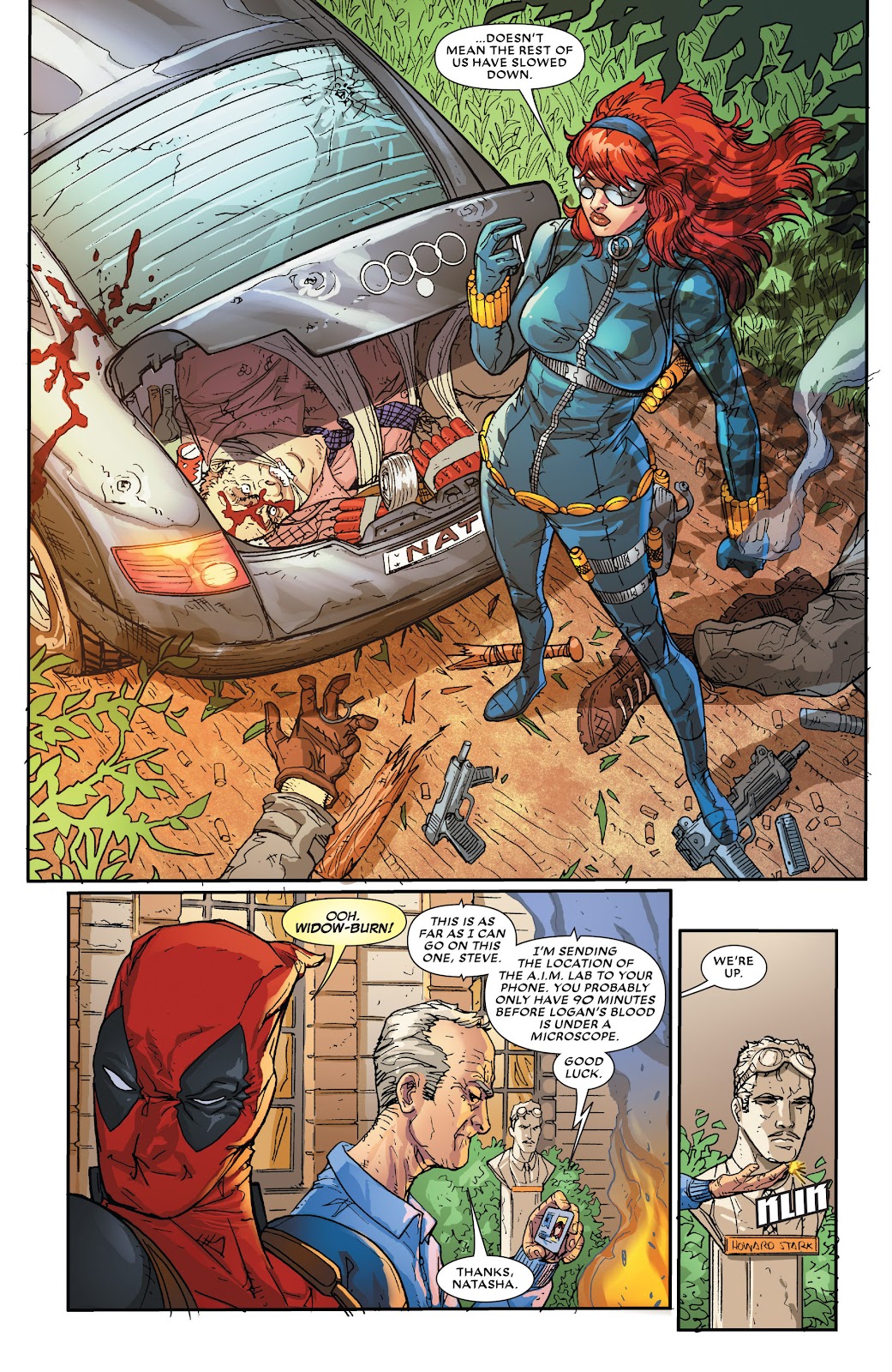 Death of Wolverine: Deadpool & Captain America issue Full - Page 6