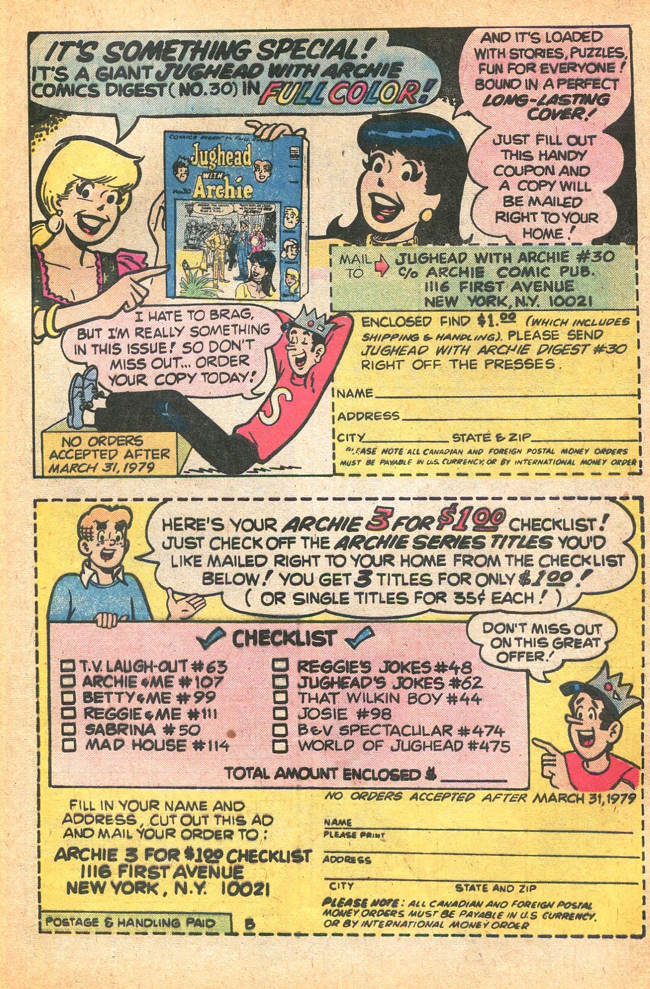 Read online Archie's Joke Book Magazine comic -  Issue #251 - 33