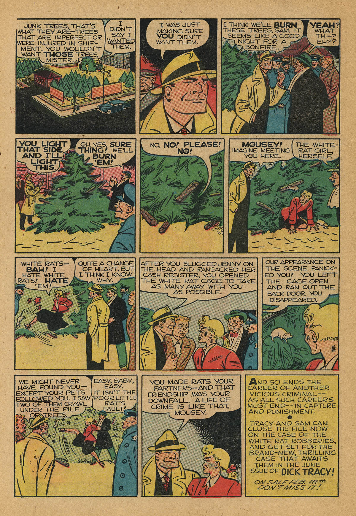 Read online Dick Tracy comic -  Issue #63 - 28