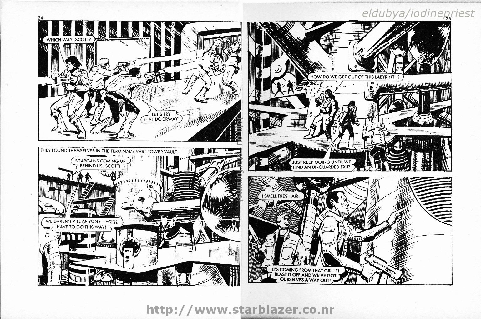 Read online Starblazer comic -  Issue #151 - 14