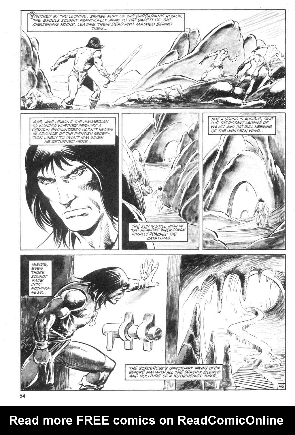 Read online The Savage Sword Of Conan comic -  Issue #94 - 53