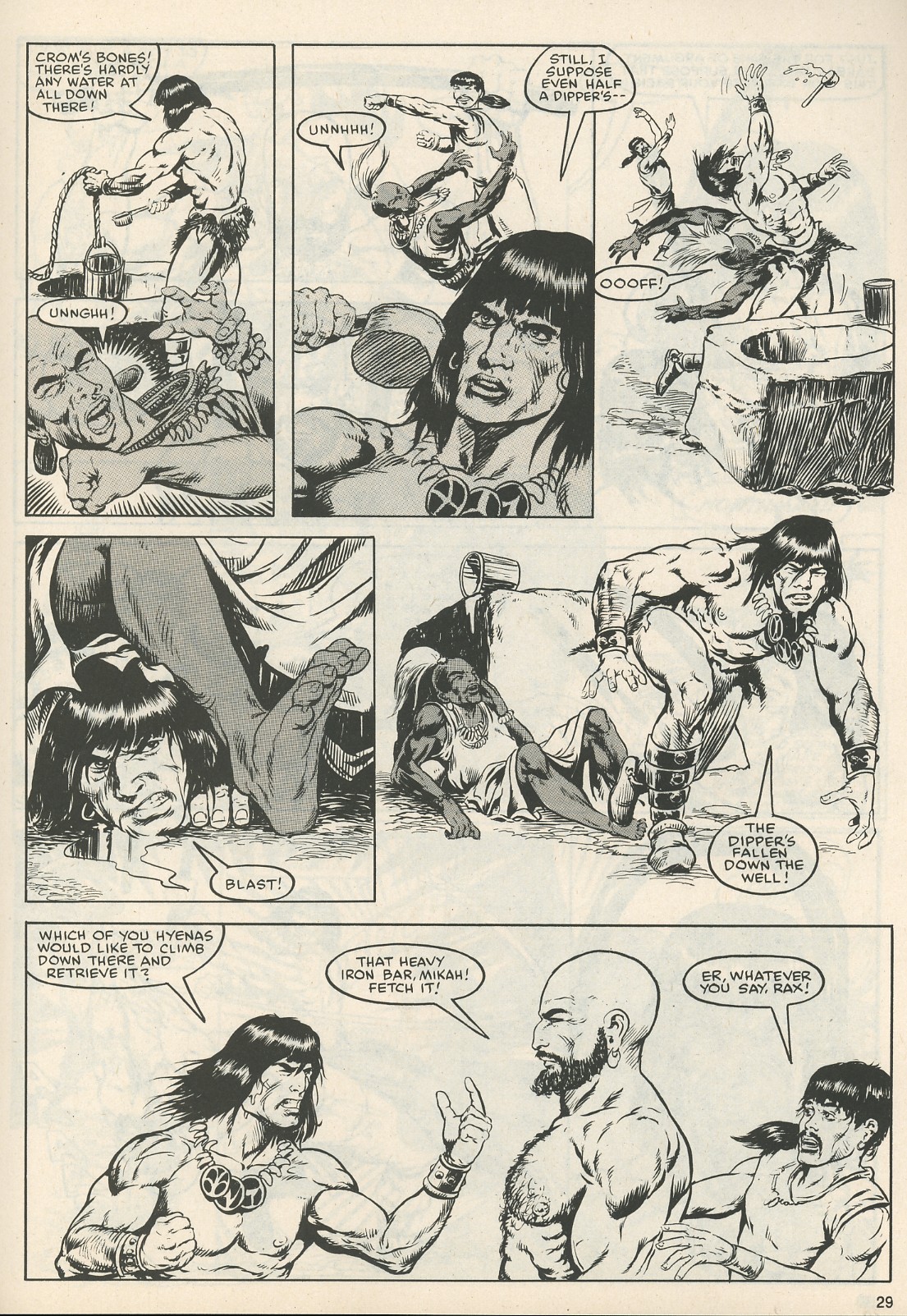 Read online The Savage Sword Of Conan comic -  Issue #111 - 30