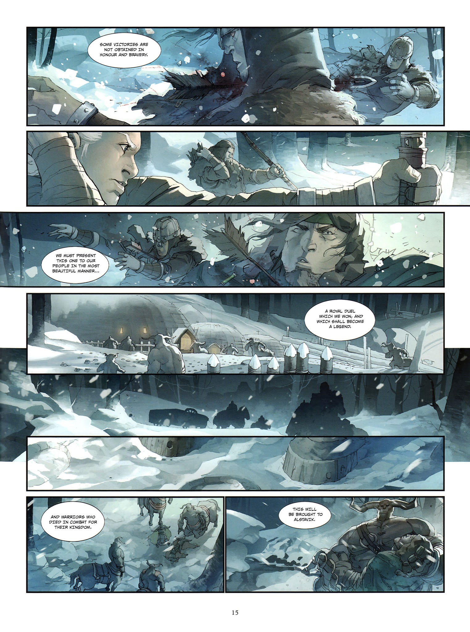 Read online Konungar comic -  Issue #3 - 16