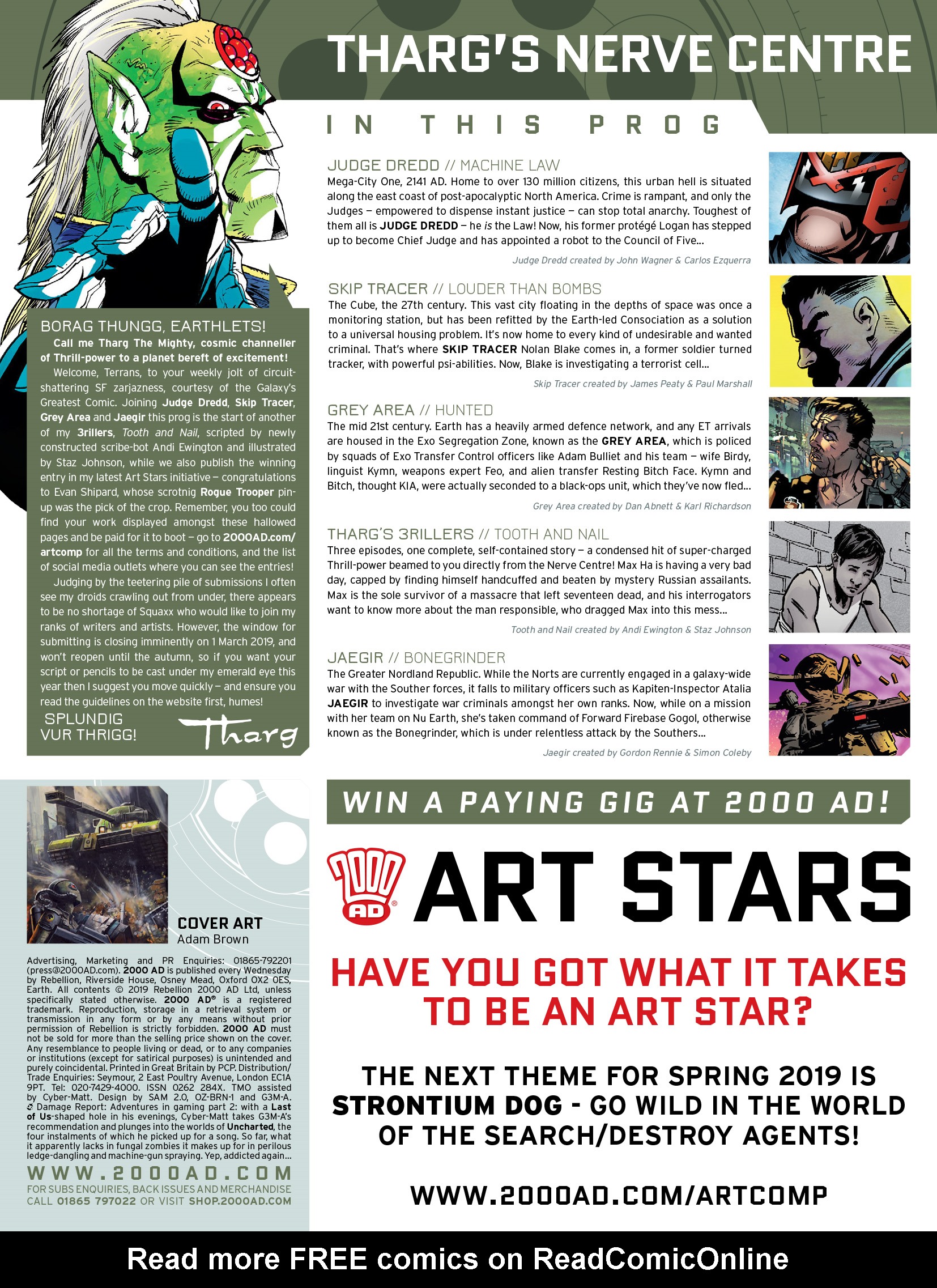 Read online 2000 AD comic -  Issue #2120 - 2