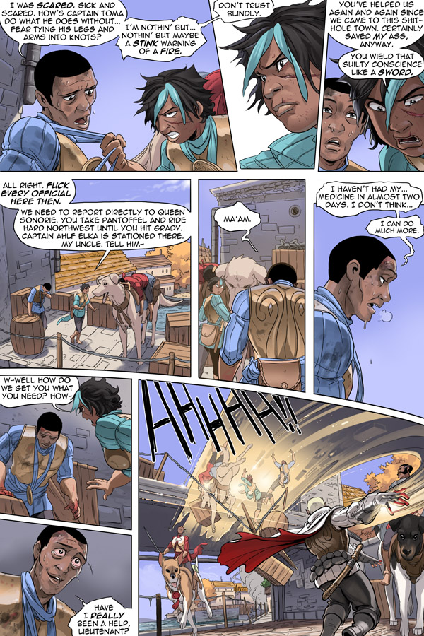 Read online Unsounded comic -  Issue #11 - 42