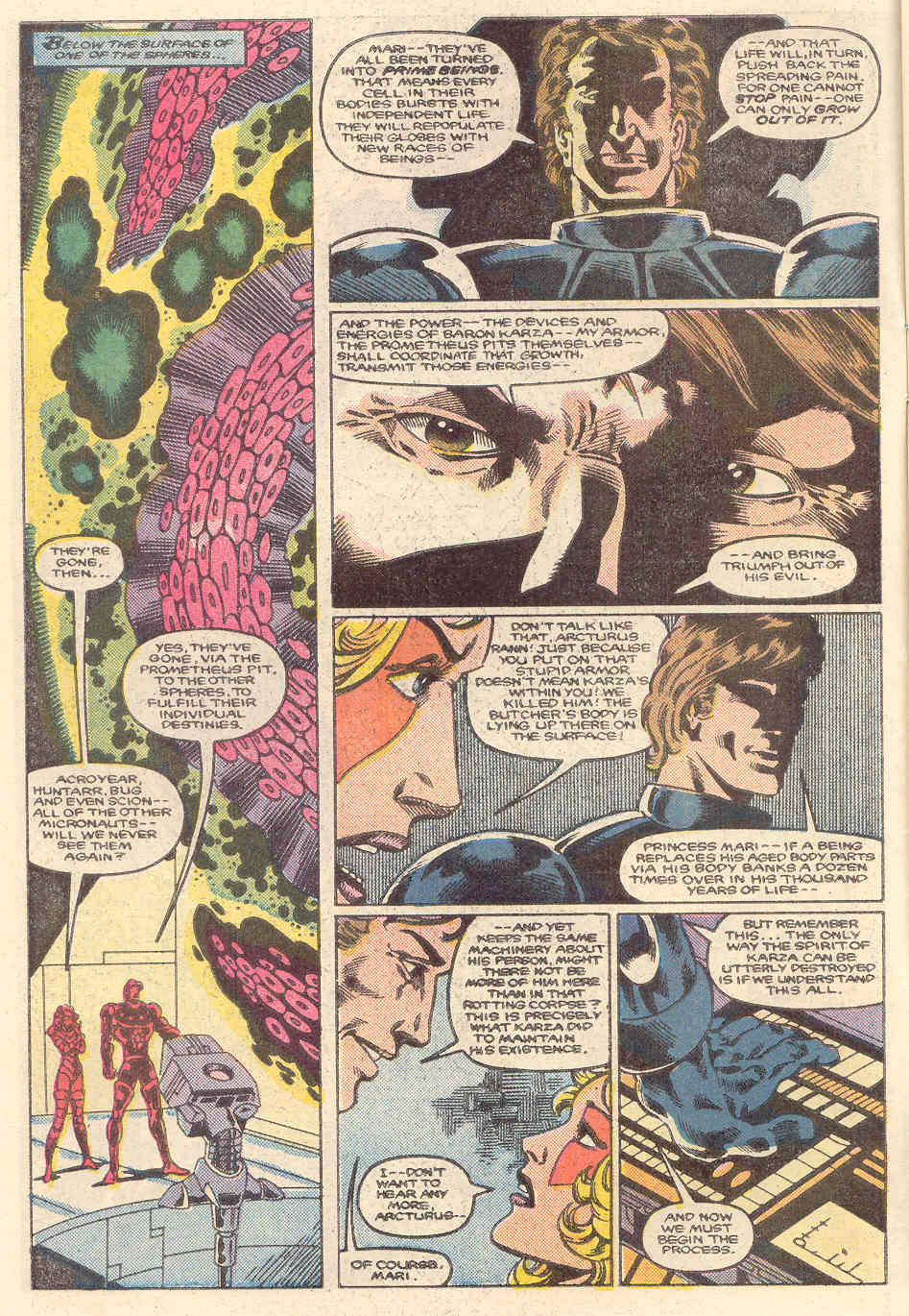 Read online Micronauts: The New Voyages comic -  Issue #20 - 5