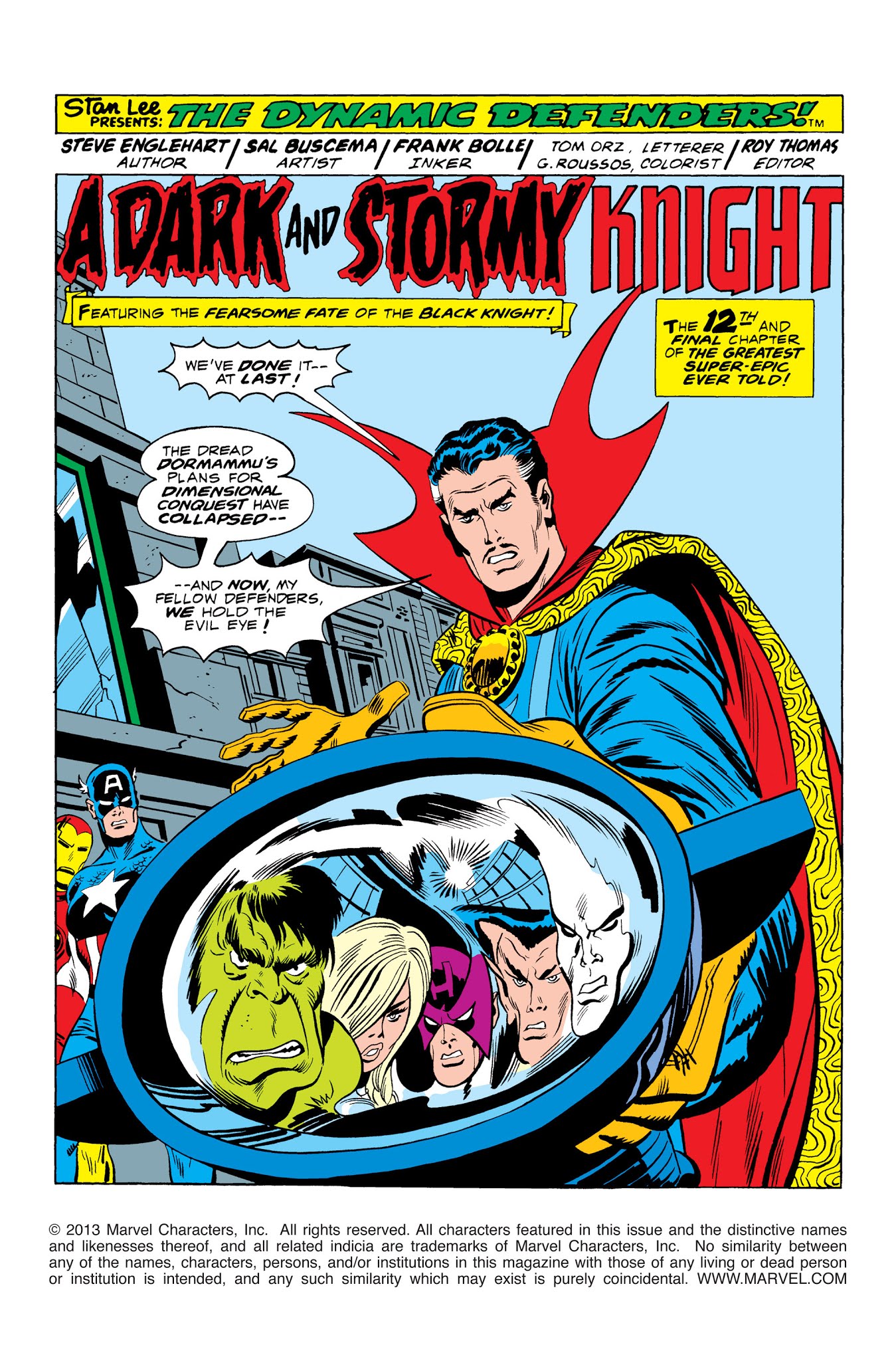 Read online Marvel Masterworks: The Defenders comic -  Issue # TPB 2 (Part 2) - 51